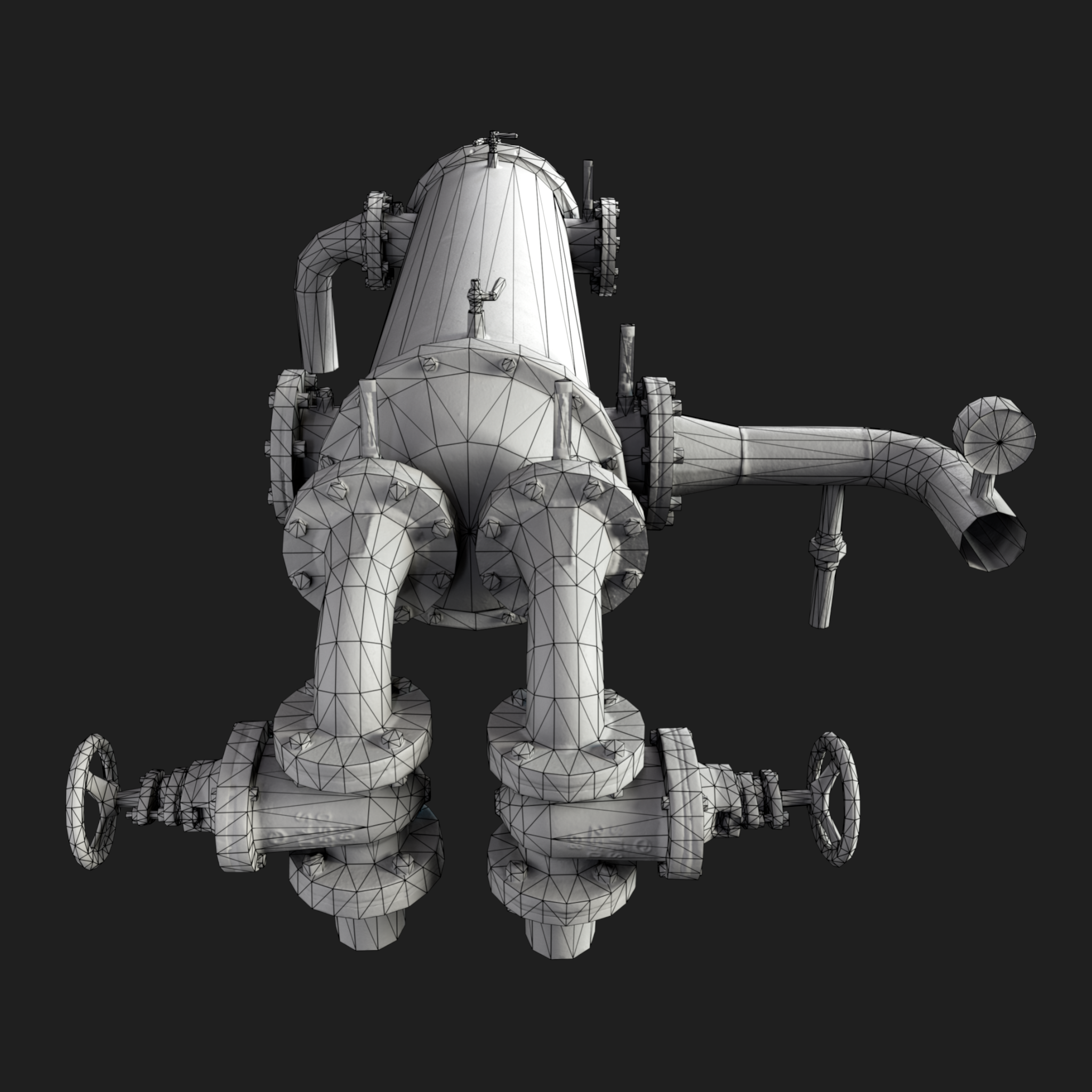 3D Water Pump Old