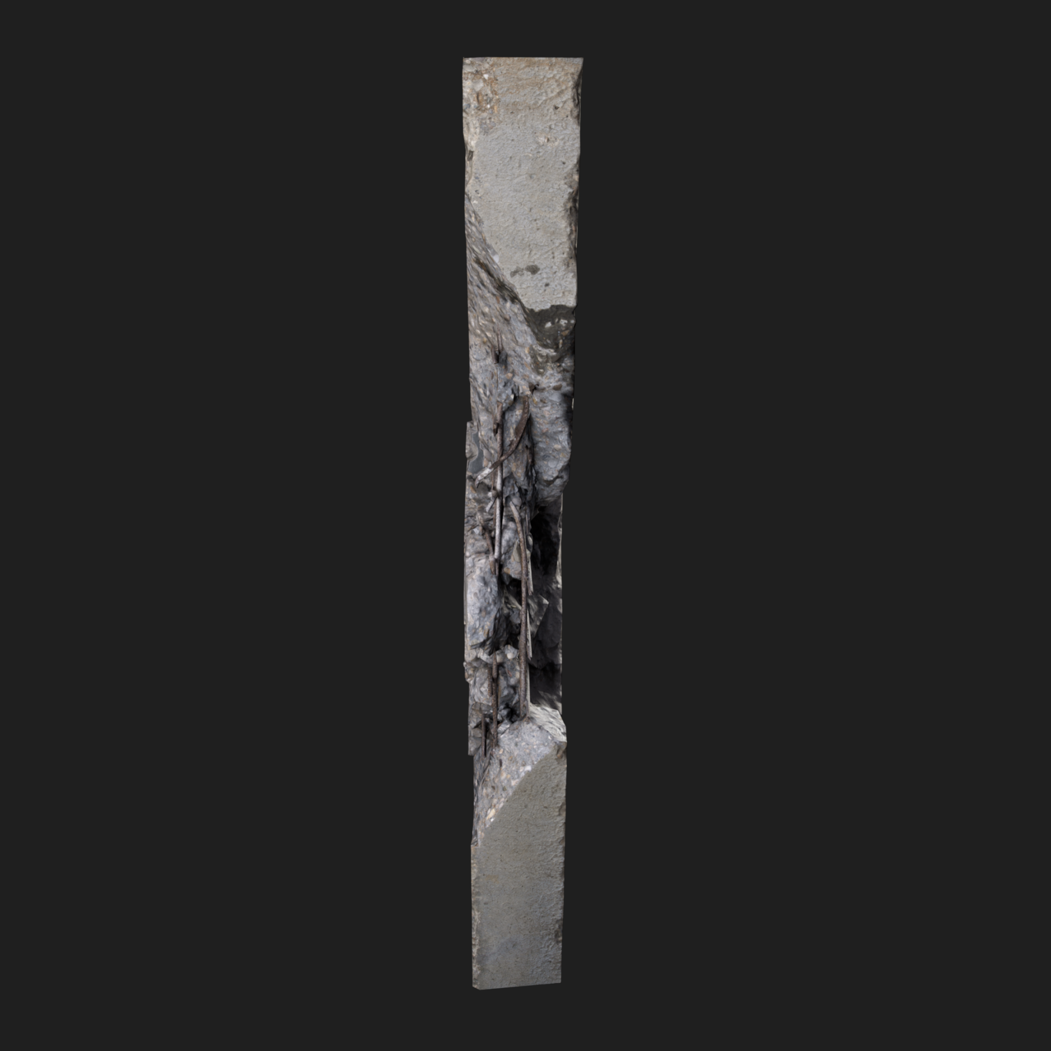 3D Wall Edge Damaged