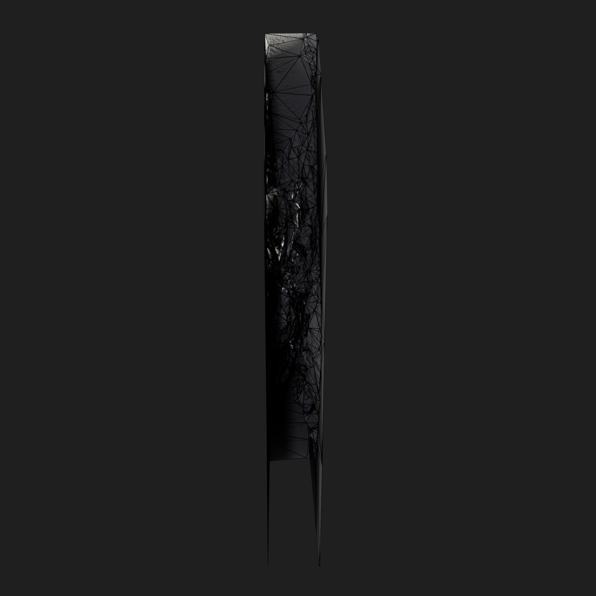3D Wall Edge Damaged