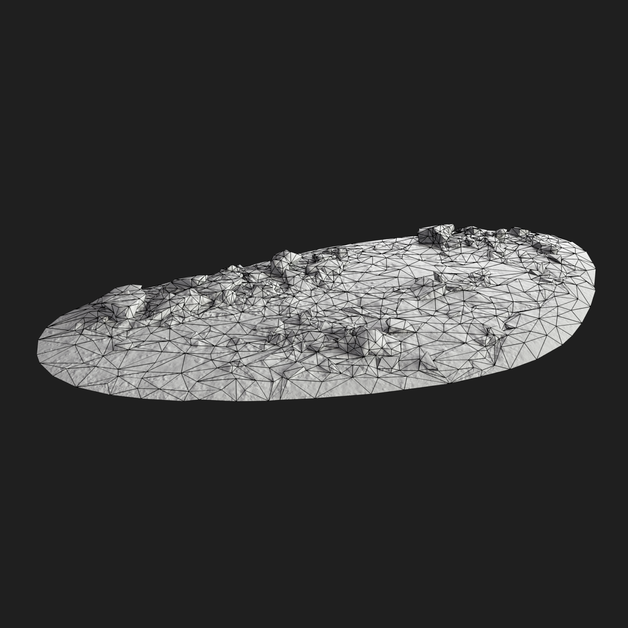 3D Broken Сoncrete Pieces