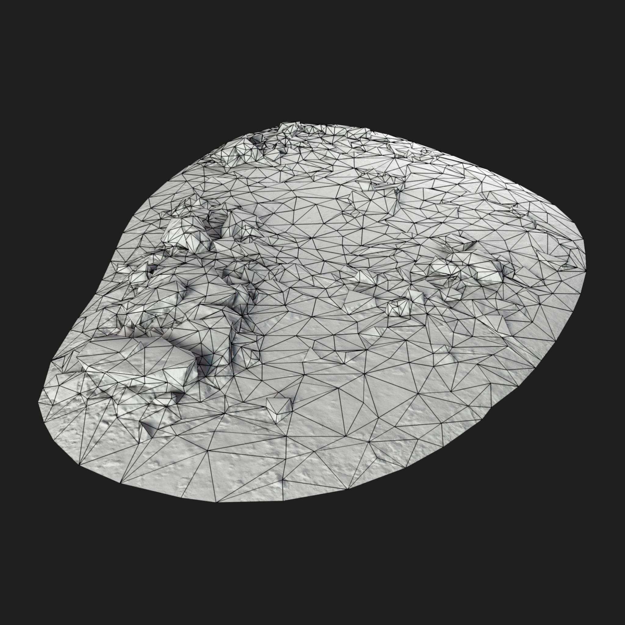 3D Broken Сoncrete Pieces