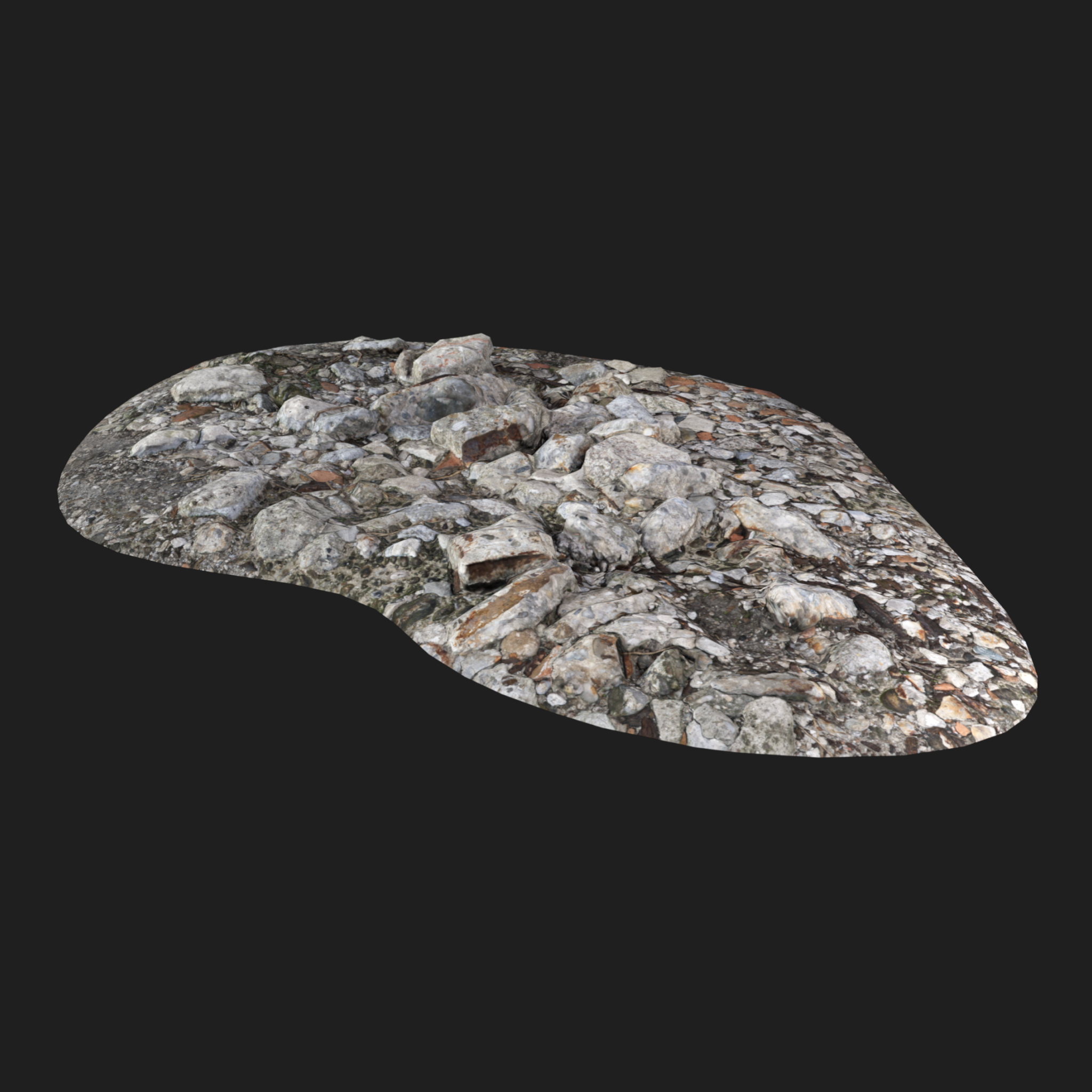 3D Pieces Concrete