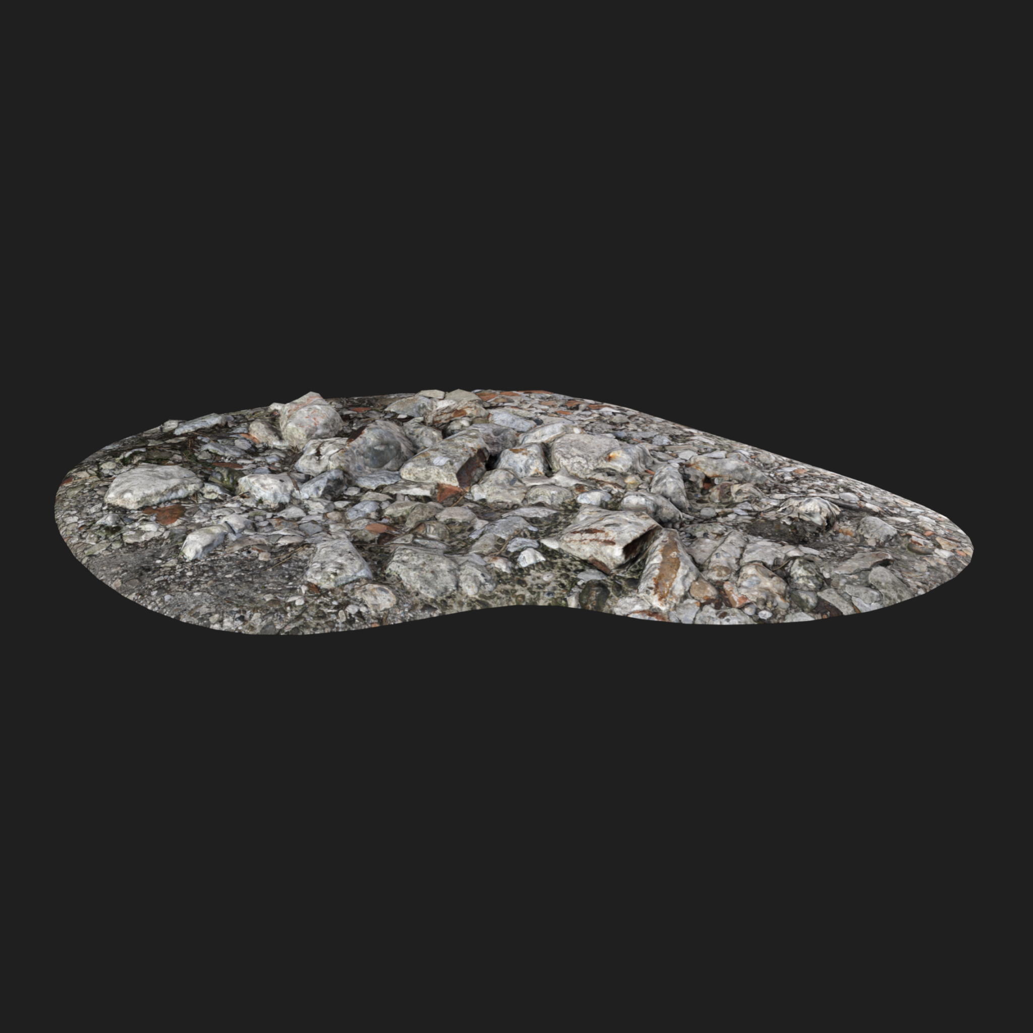 3D Pieces Concrete