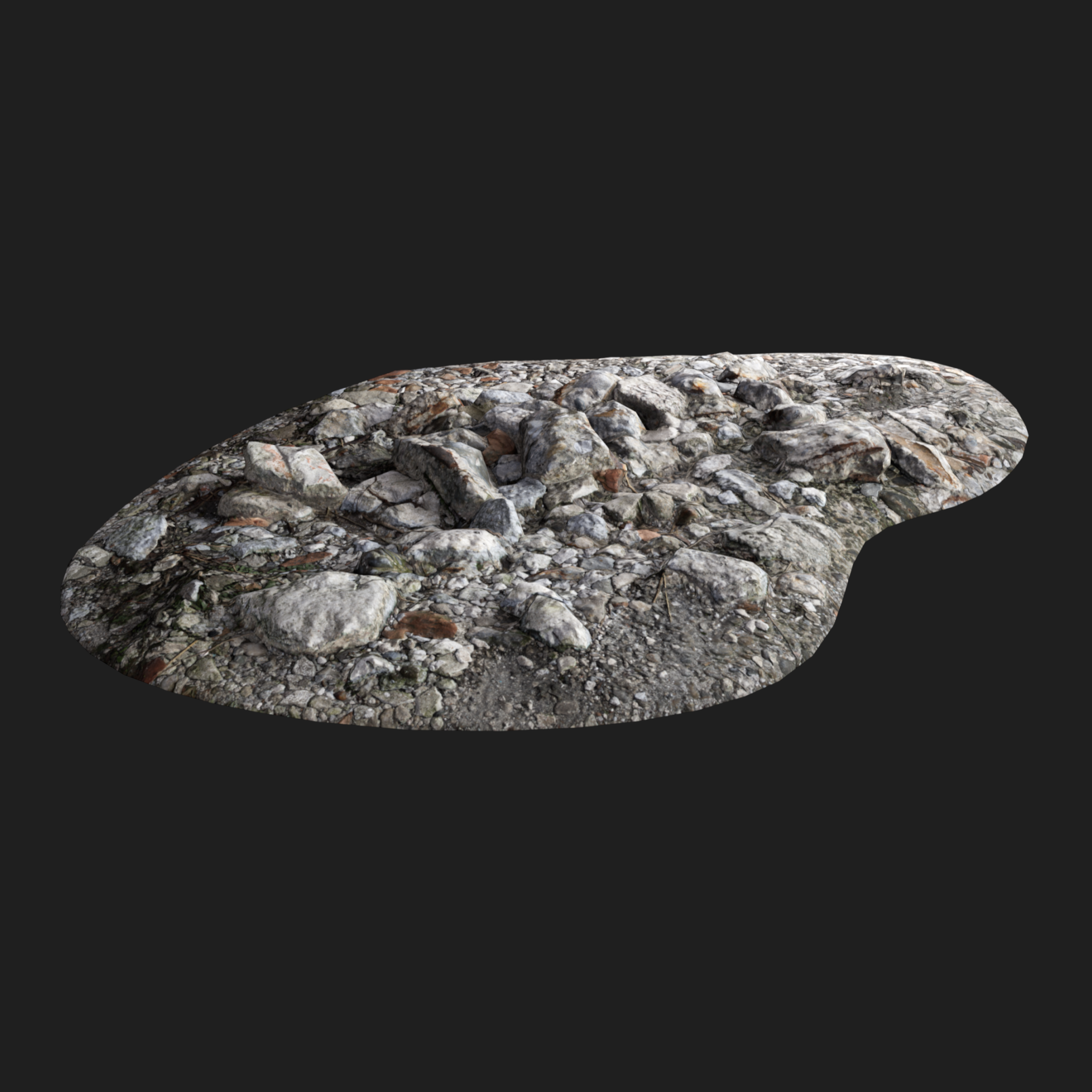 3D Pieces Concrete