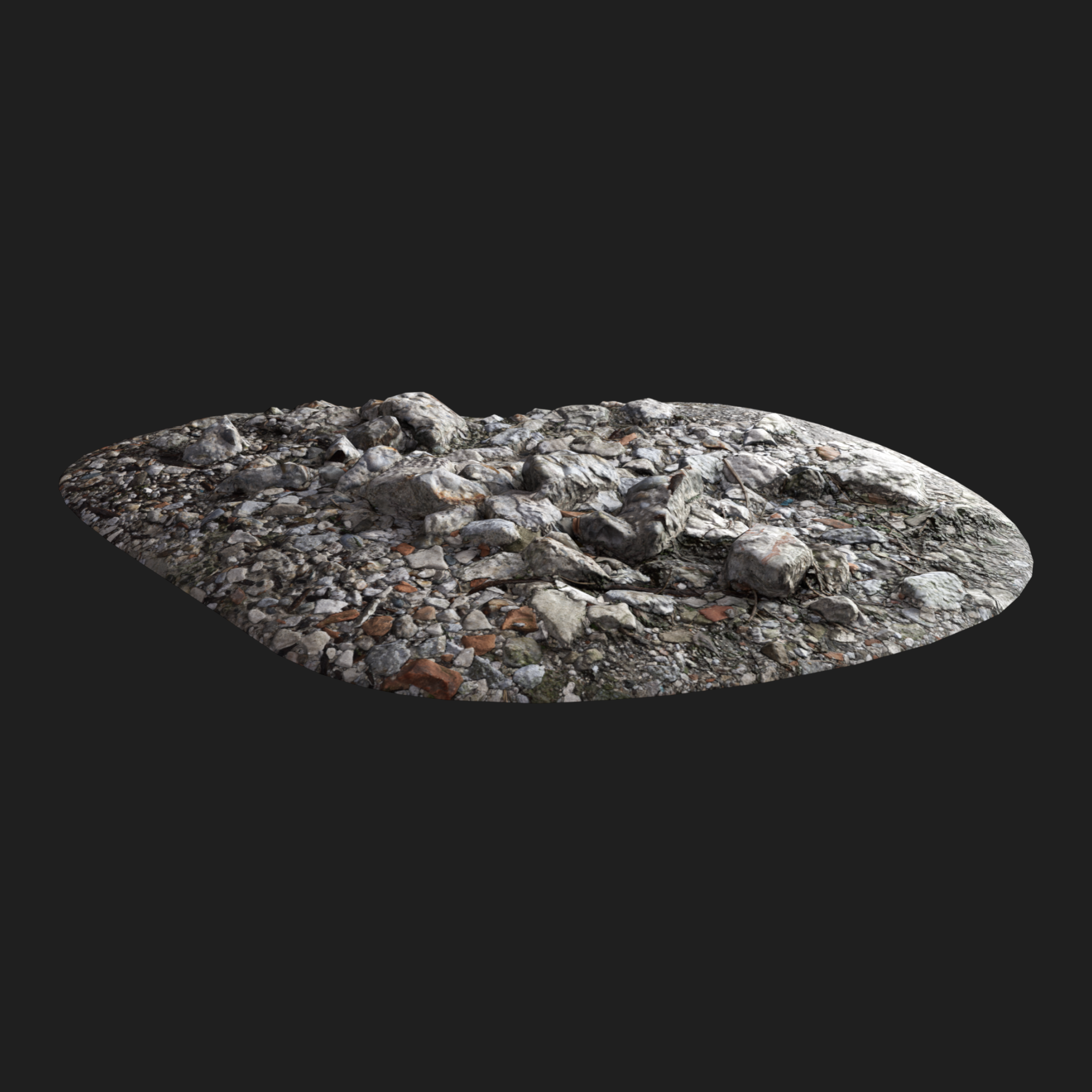 3D Pieces Concrete