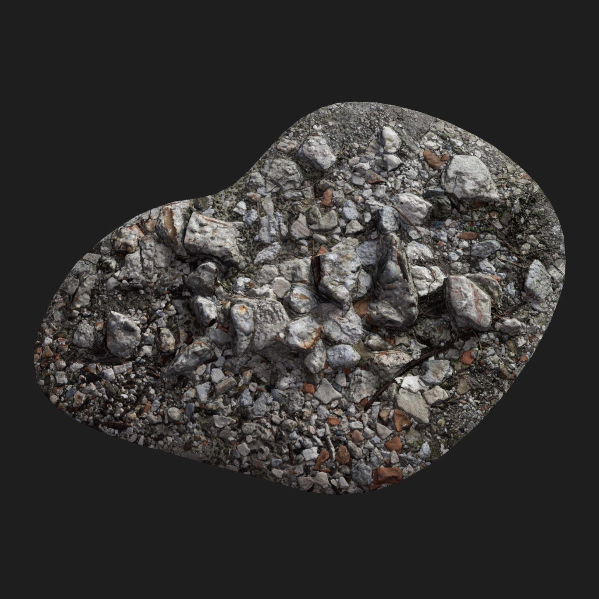 3D Pieces Concrete