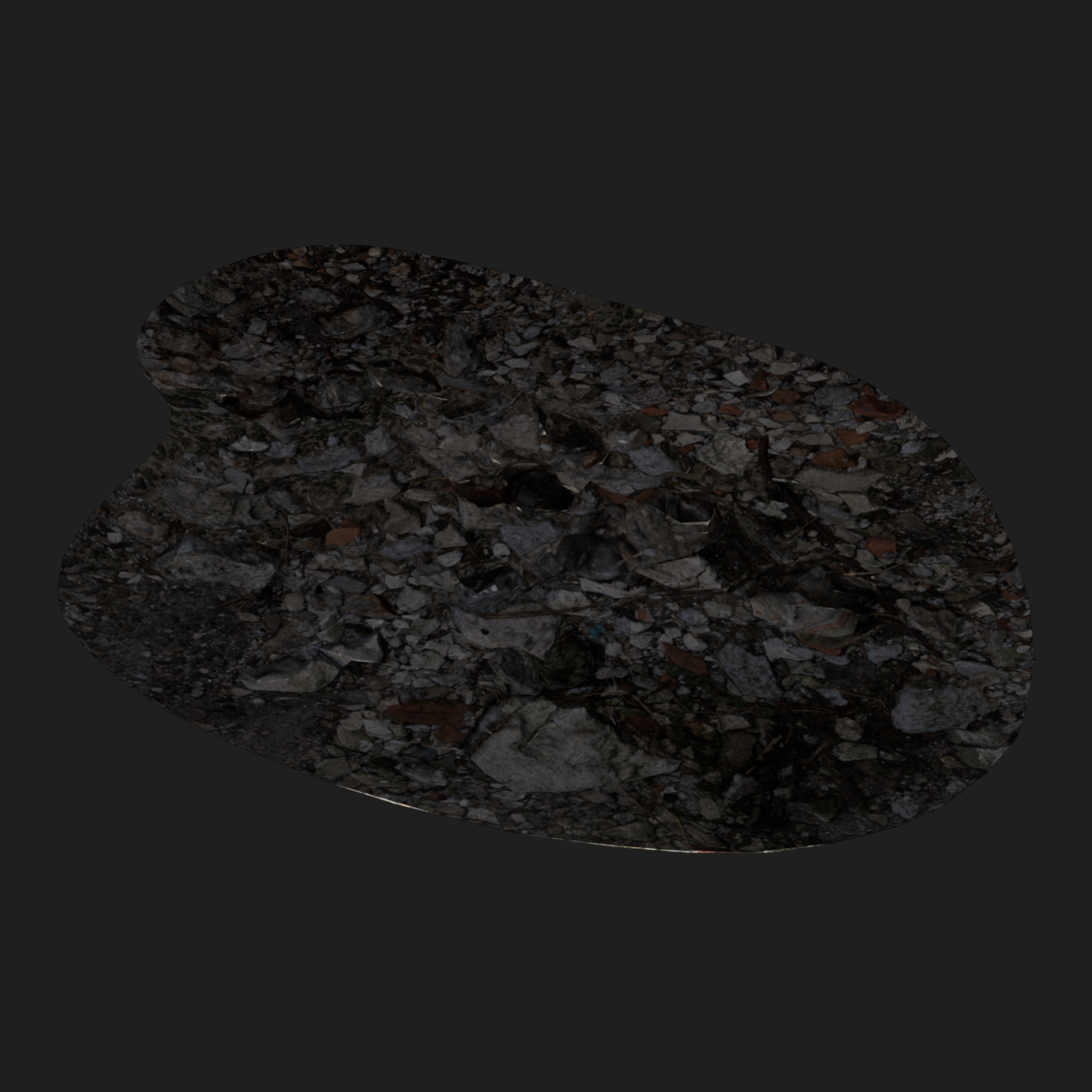 3D Pieces Concrete