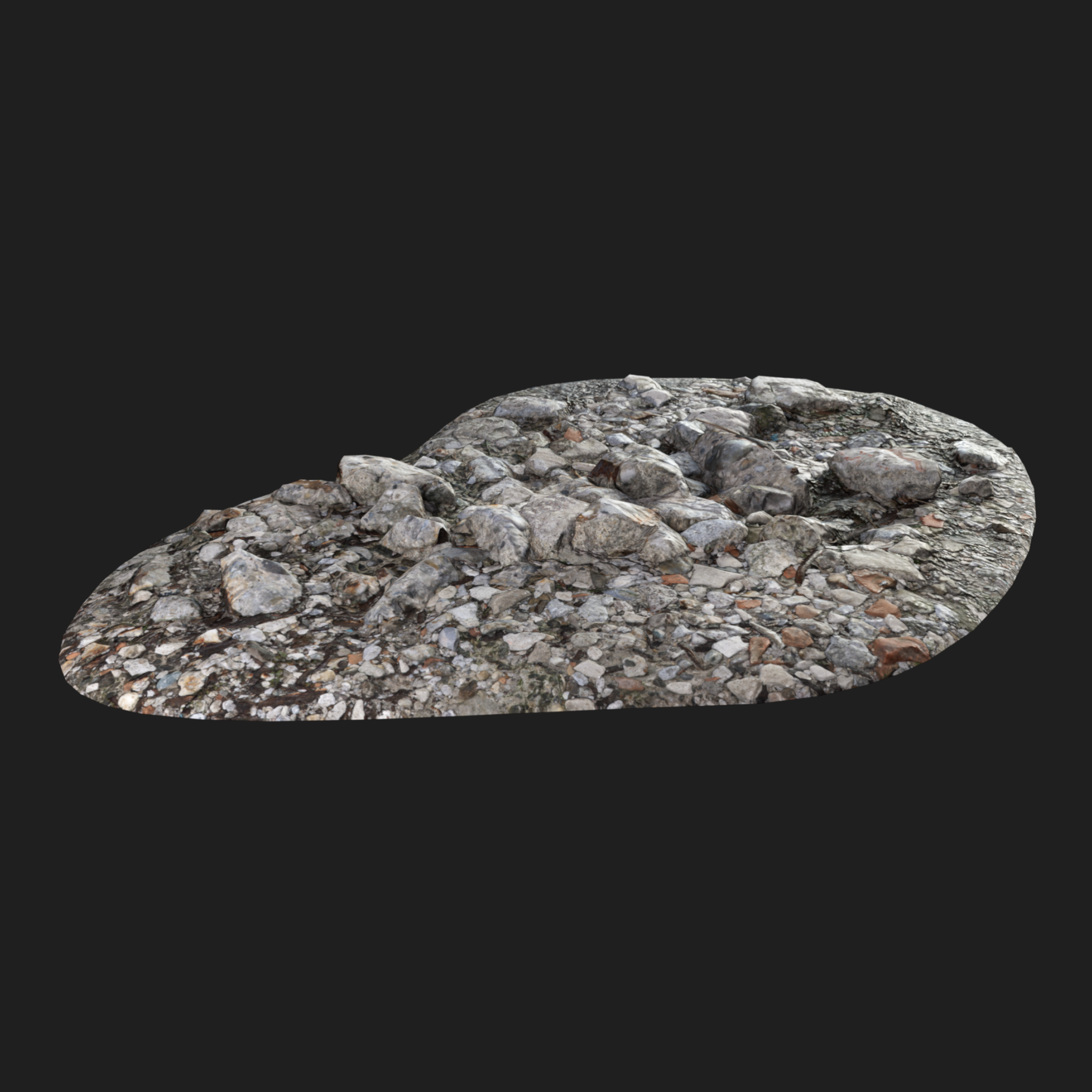 3D Pieces Concrete