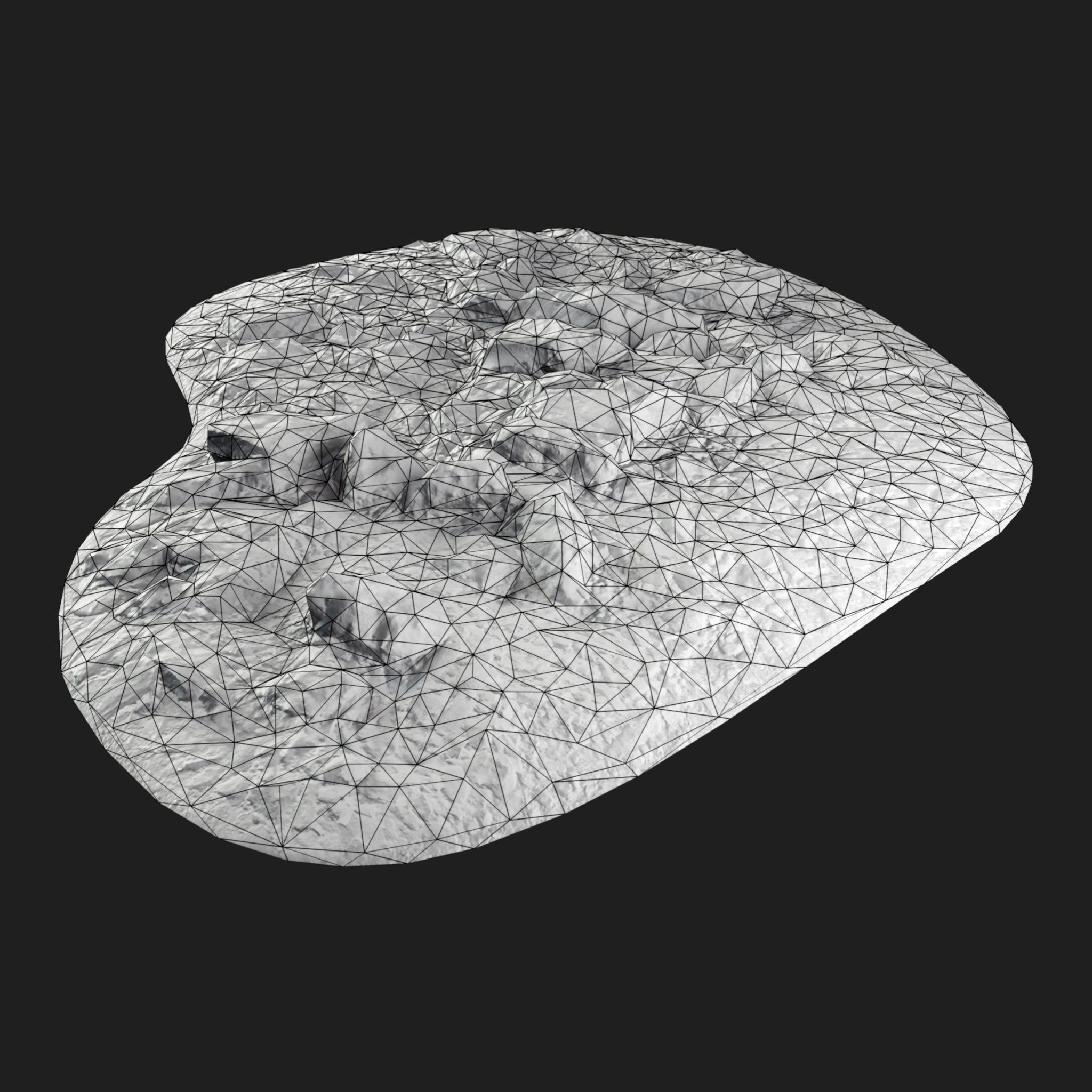 3D Pieces Concrete