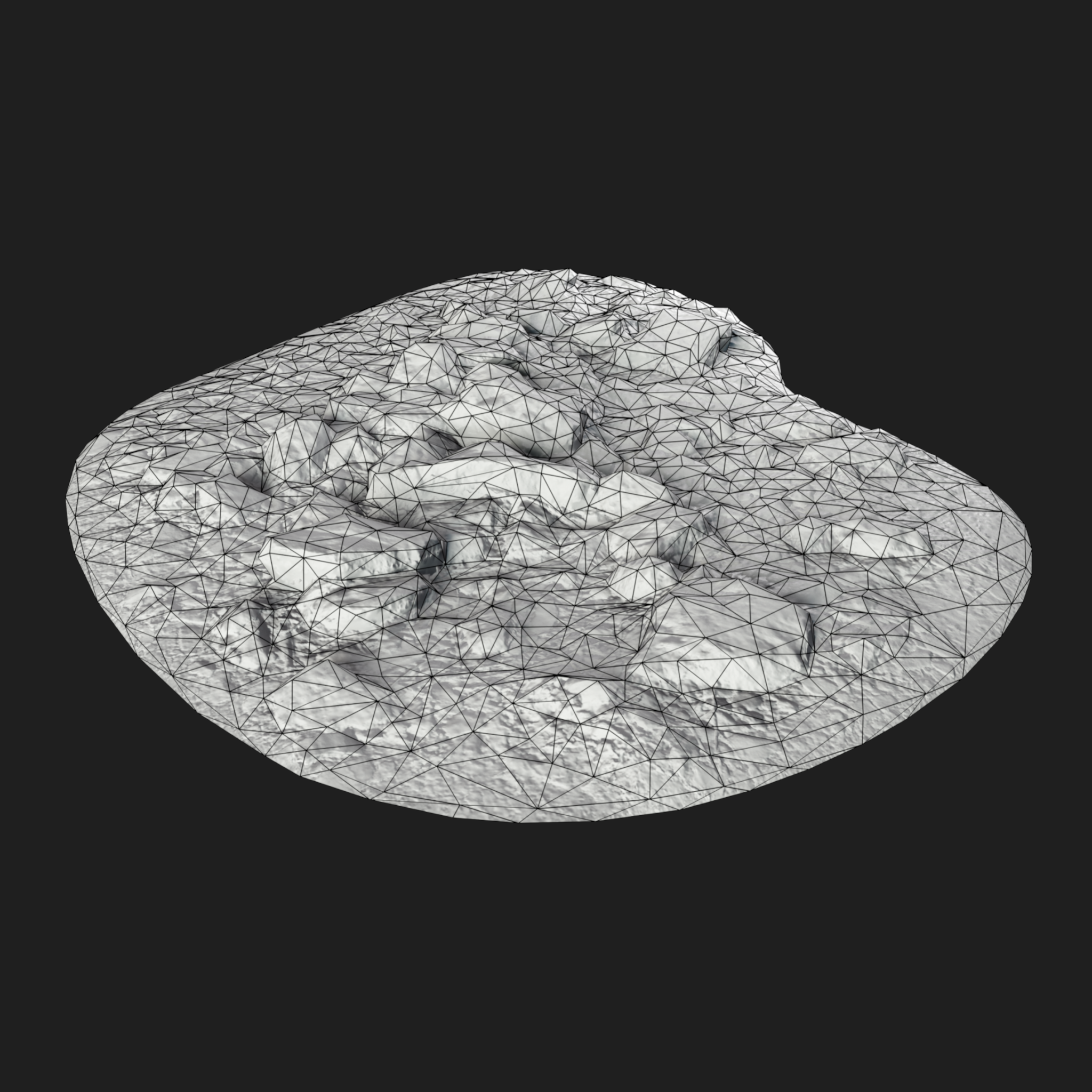 3D Pieces Concrete
