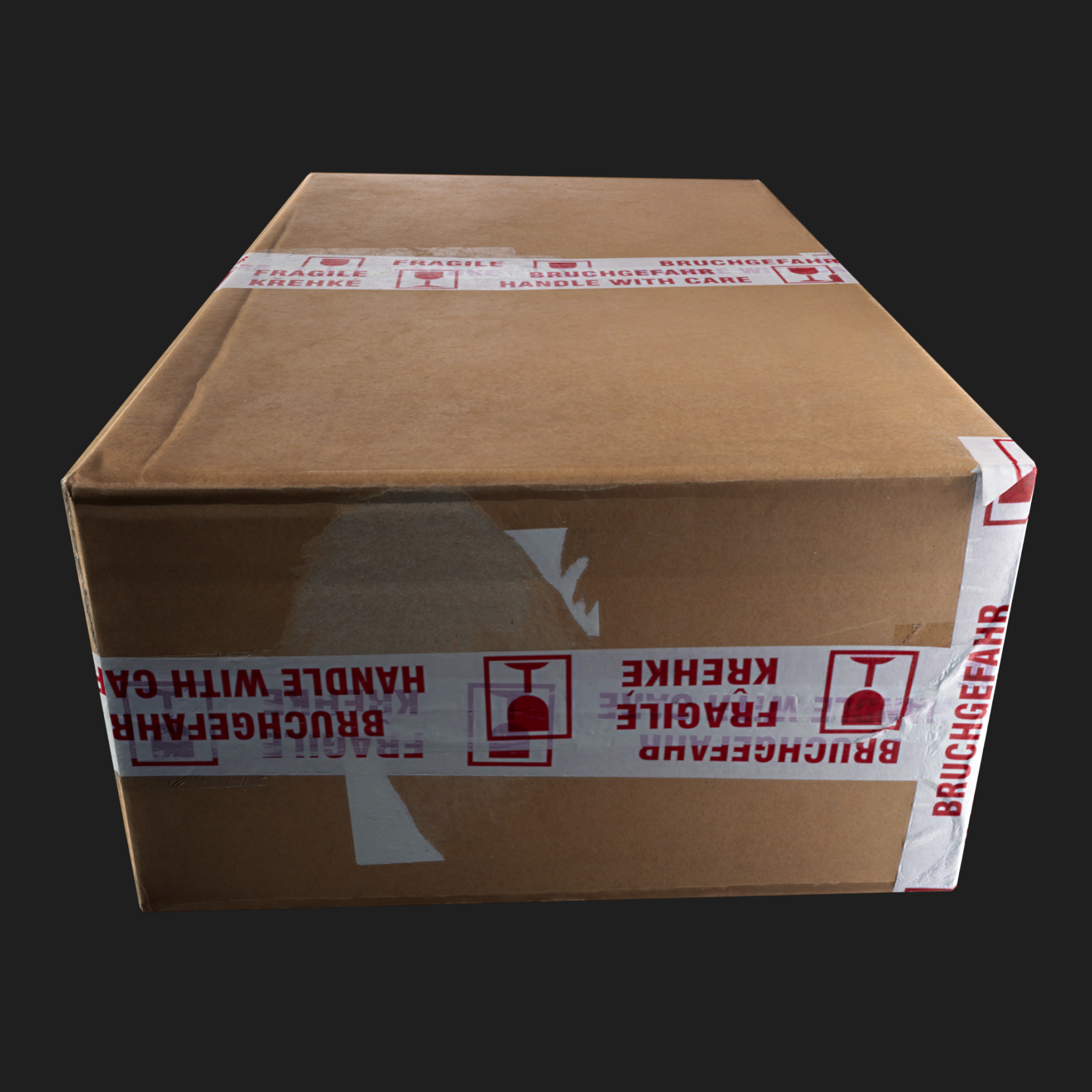 3D Cardboard Package Box