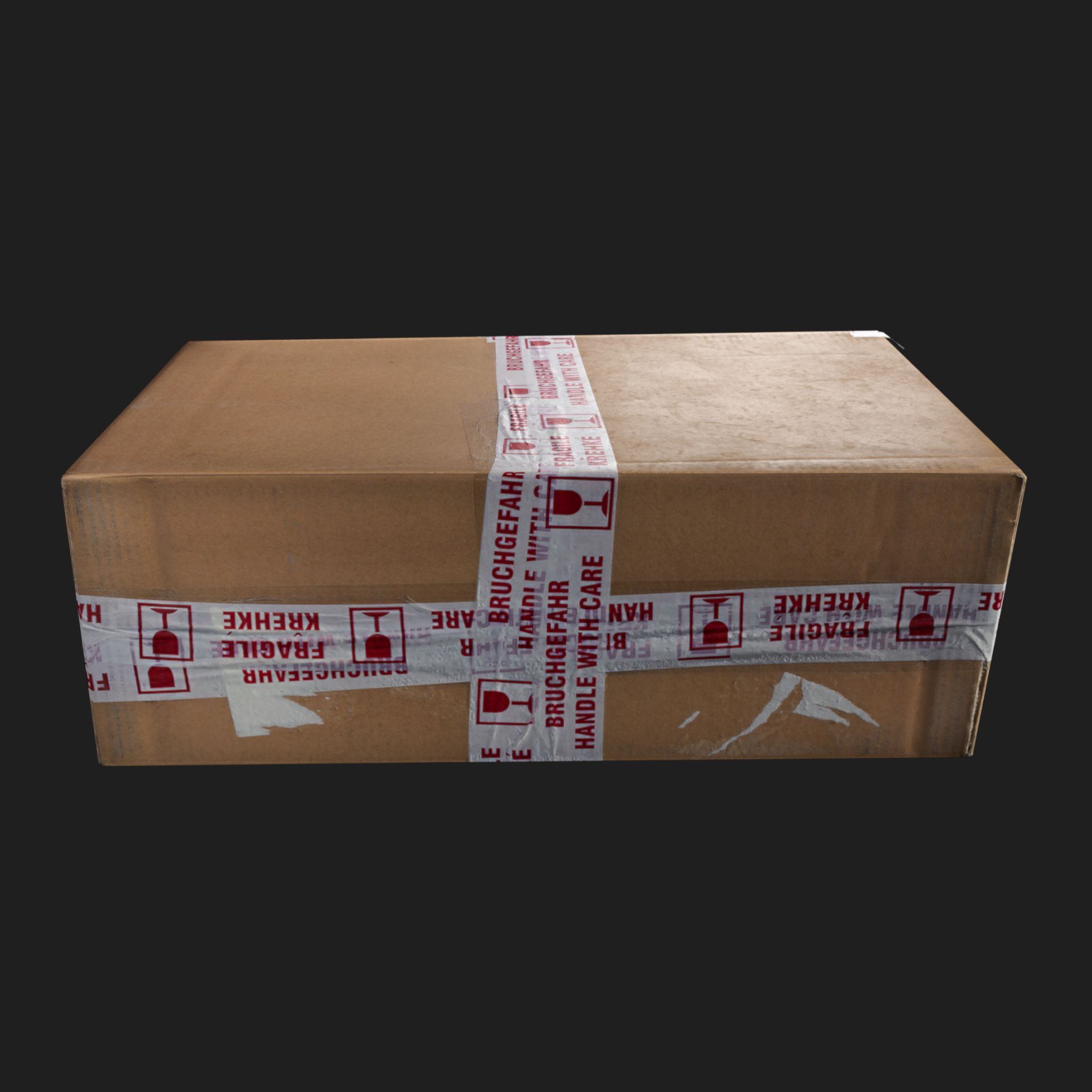 3D Cardboard Package Box