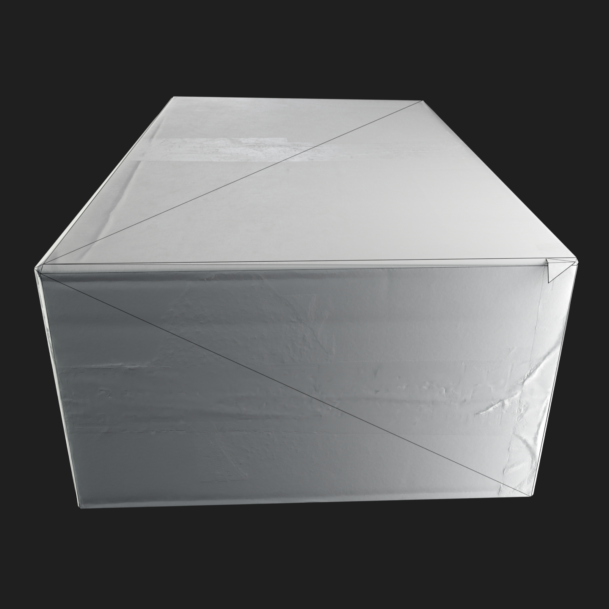 3D Cardboard Package Box