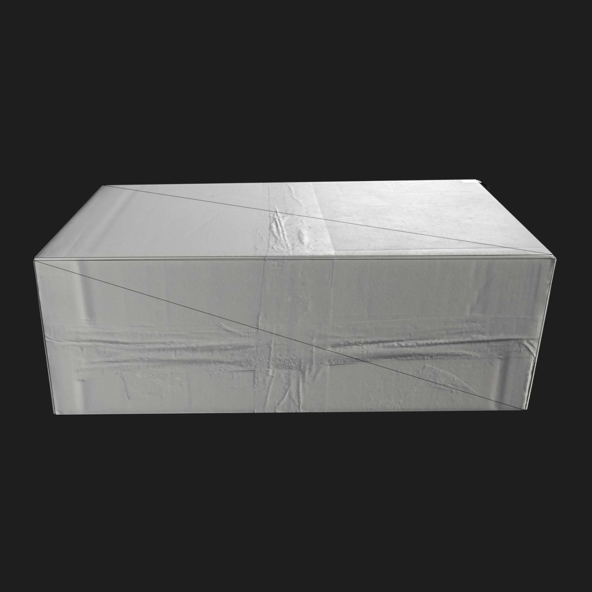 3D Cardboard Package Box