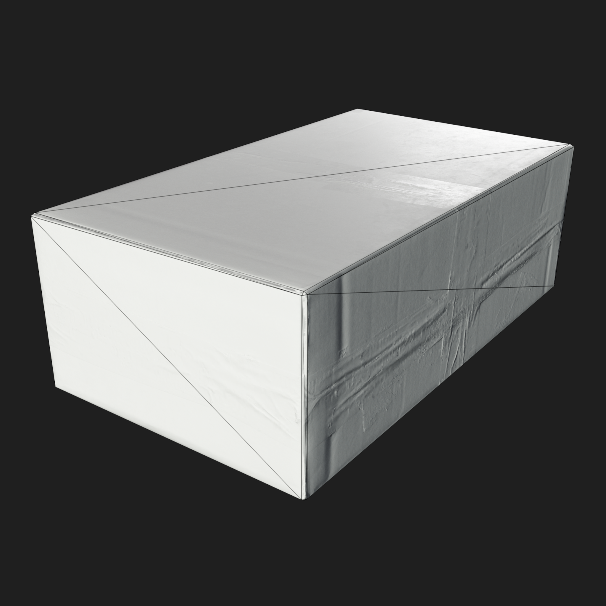 3D Cardboard Package Box