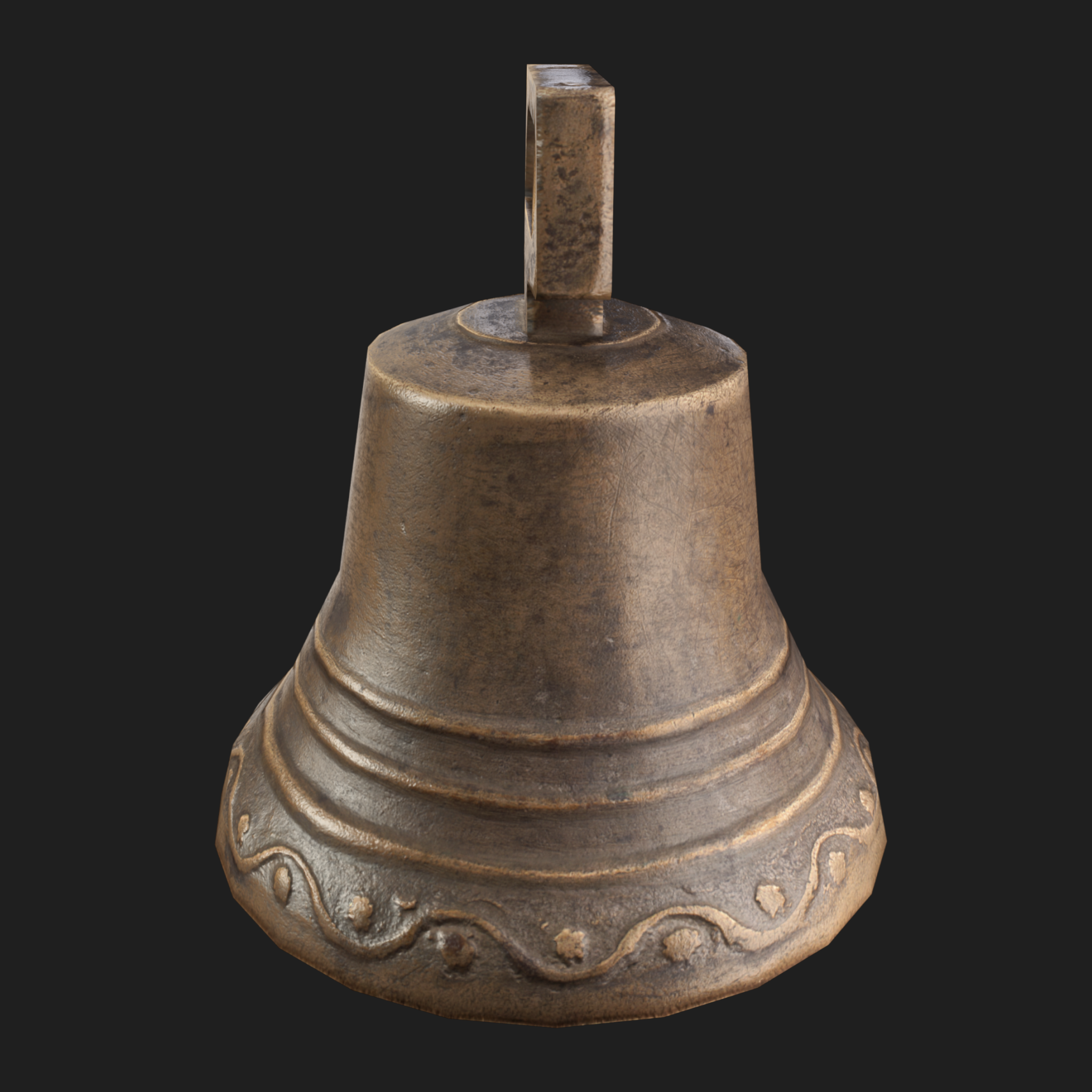 3D Bell Cracked