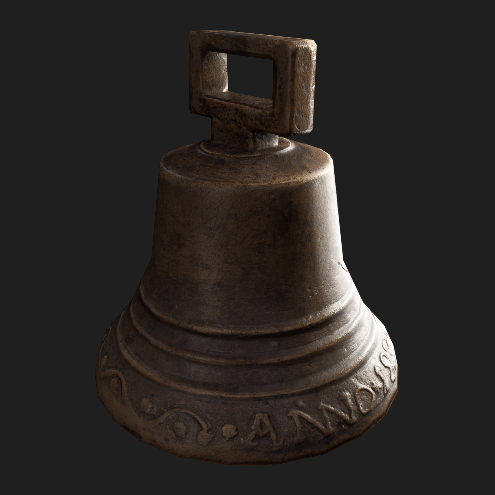 3D Bell Cracked