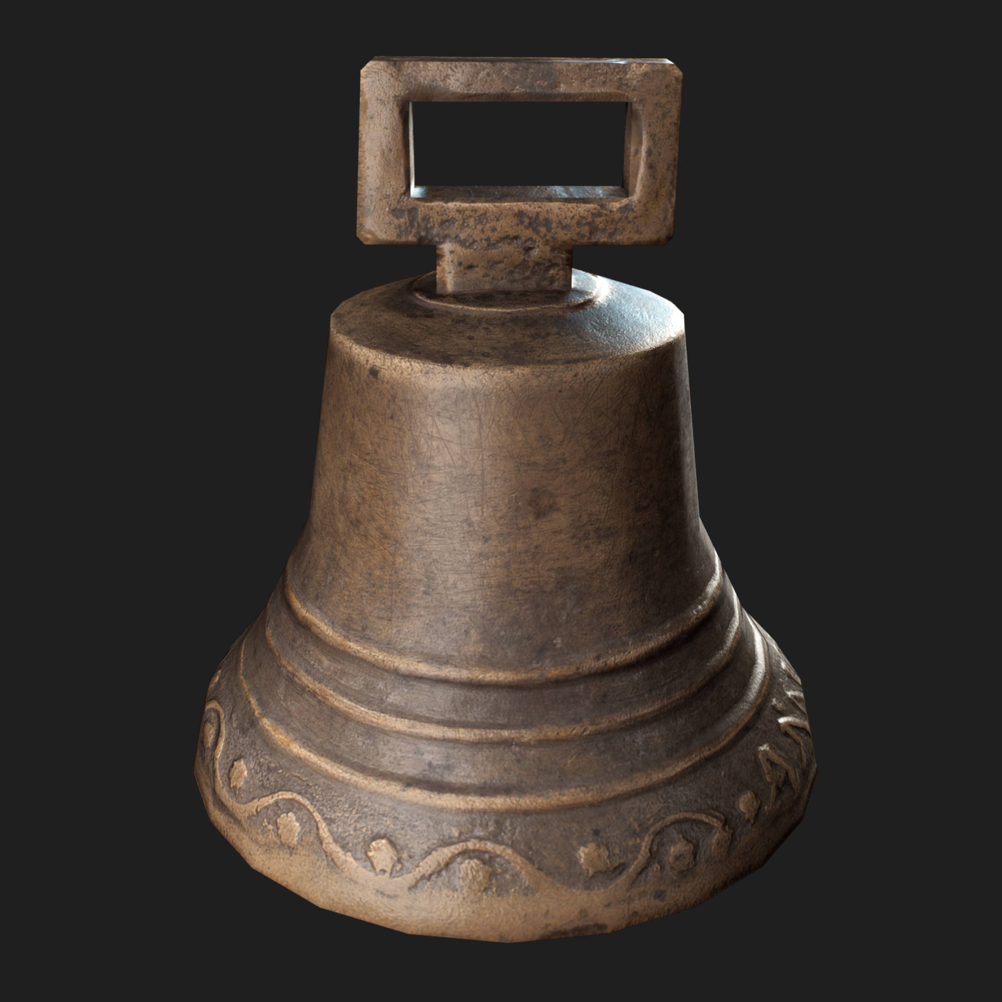 3D Bell Cracked