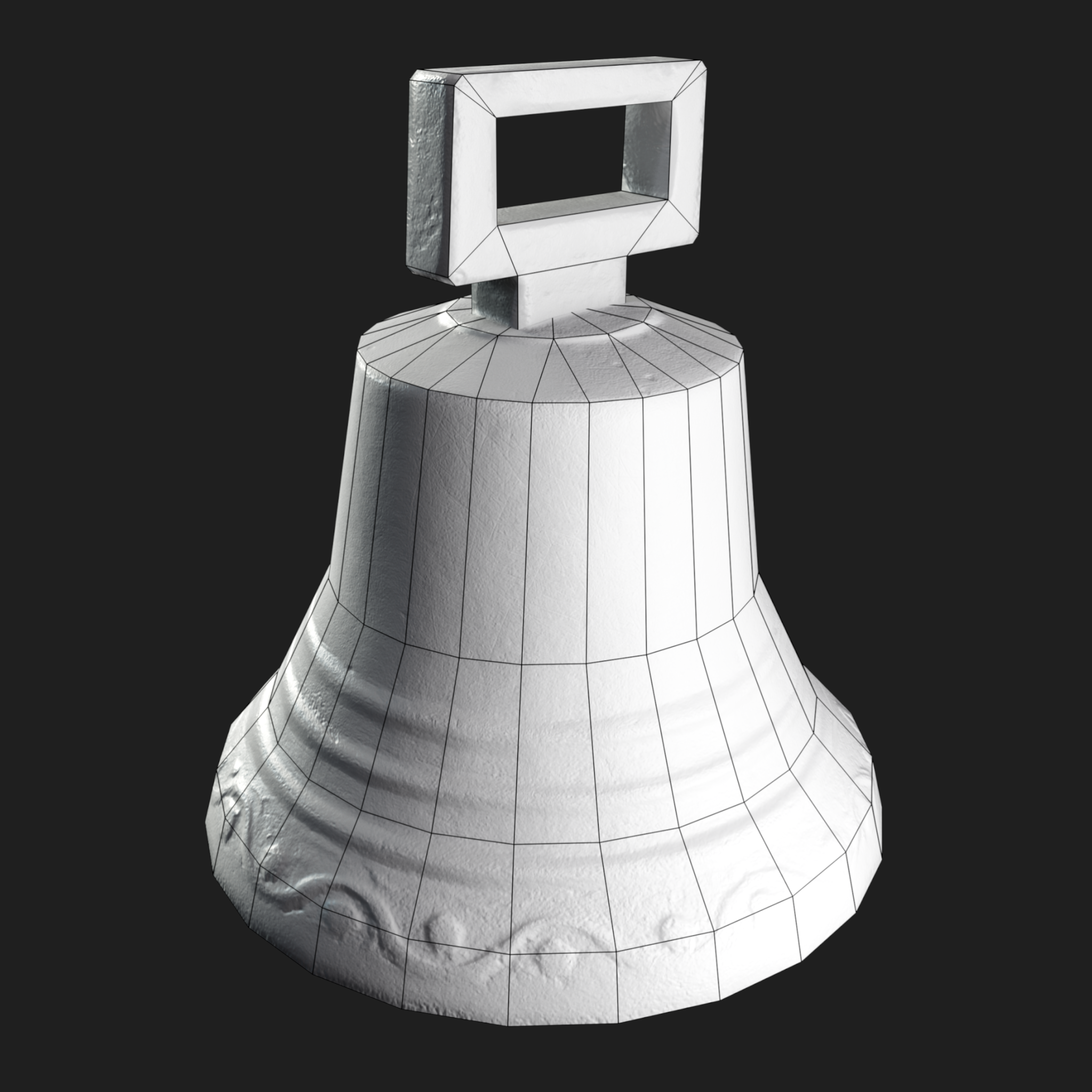 3D Bell Cracked