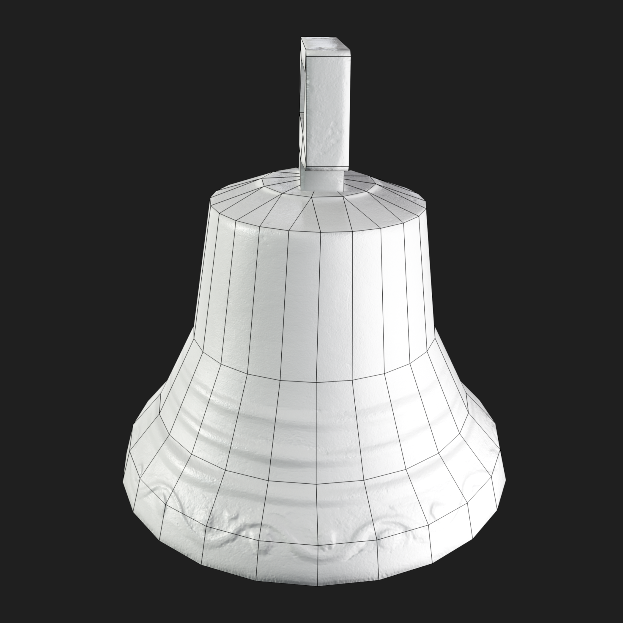 3D Bell Cracked