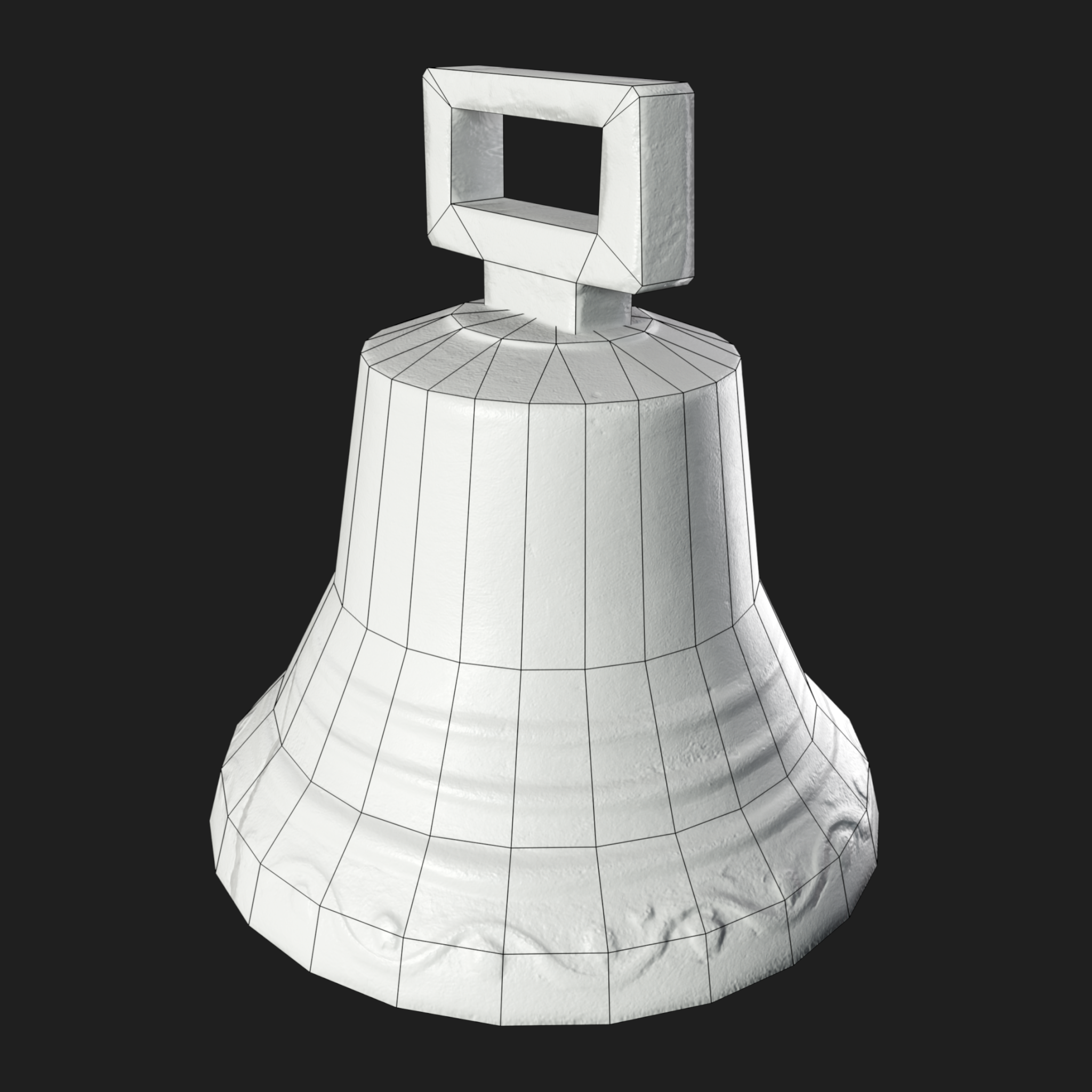 3D Bell Cracked