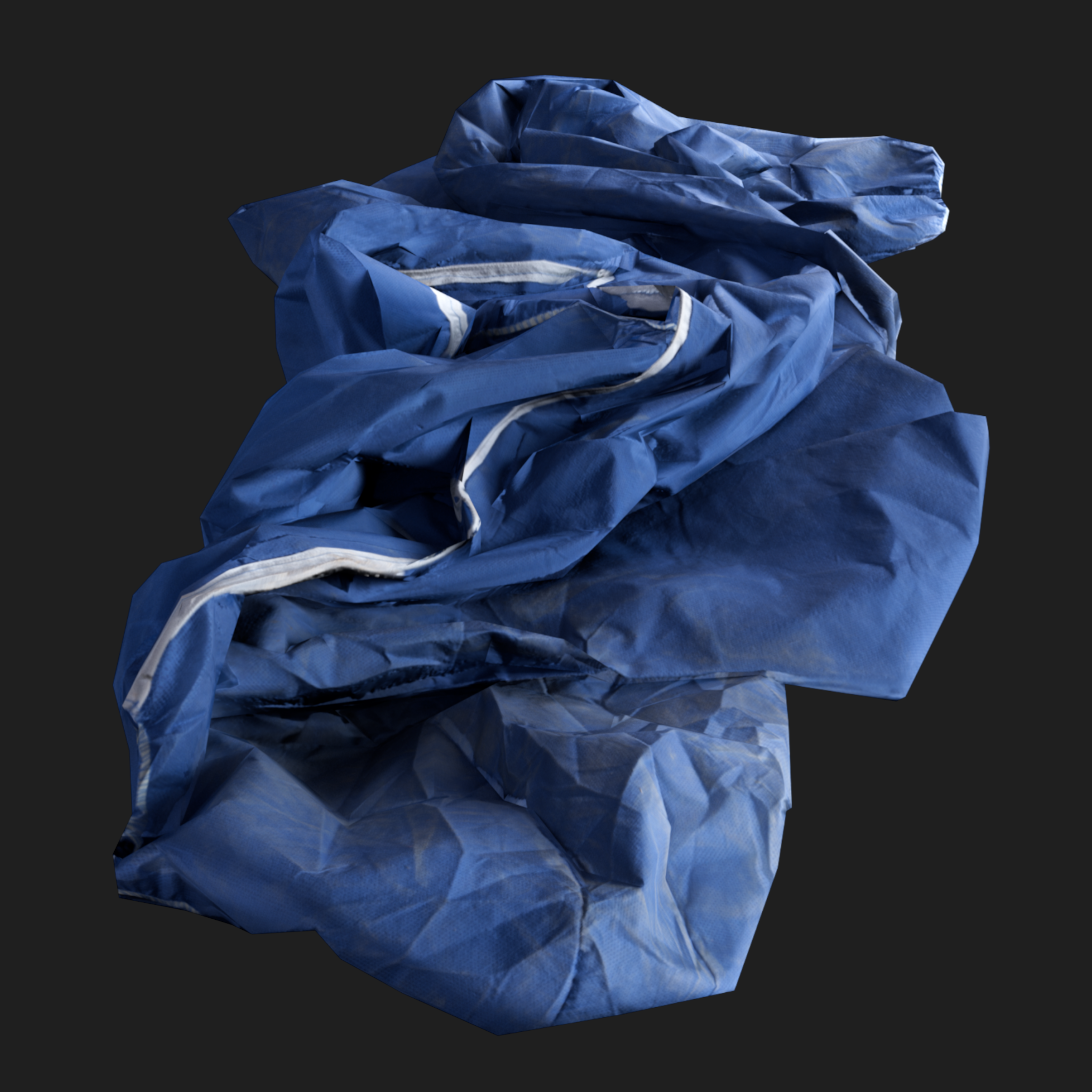 3D Wrinkled Medical Protective Suite