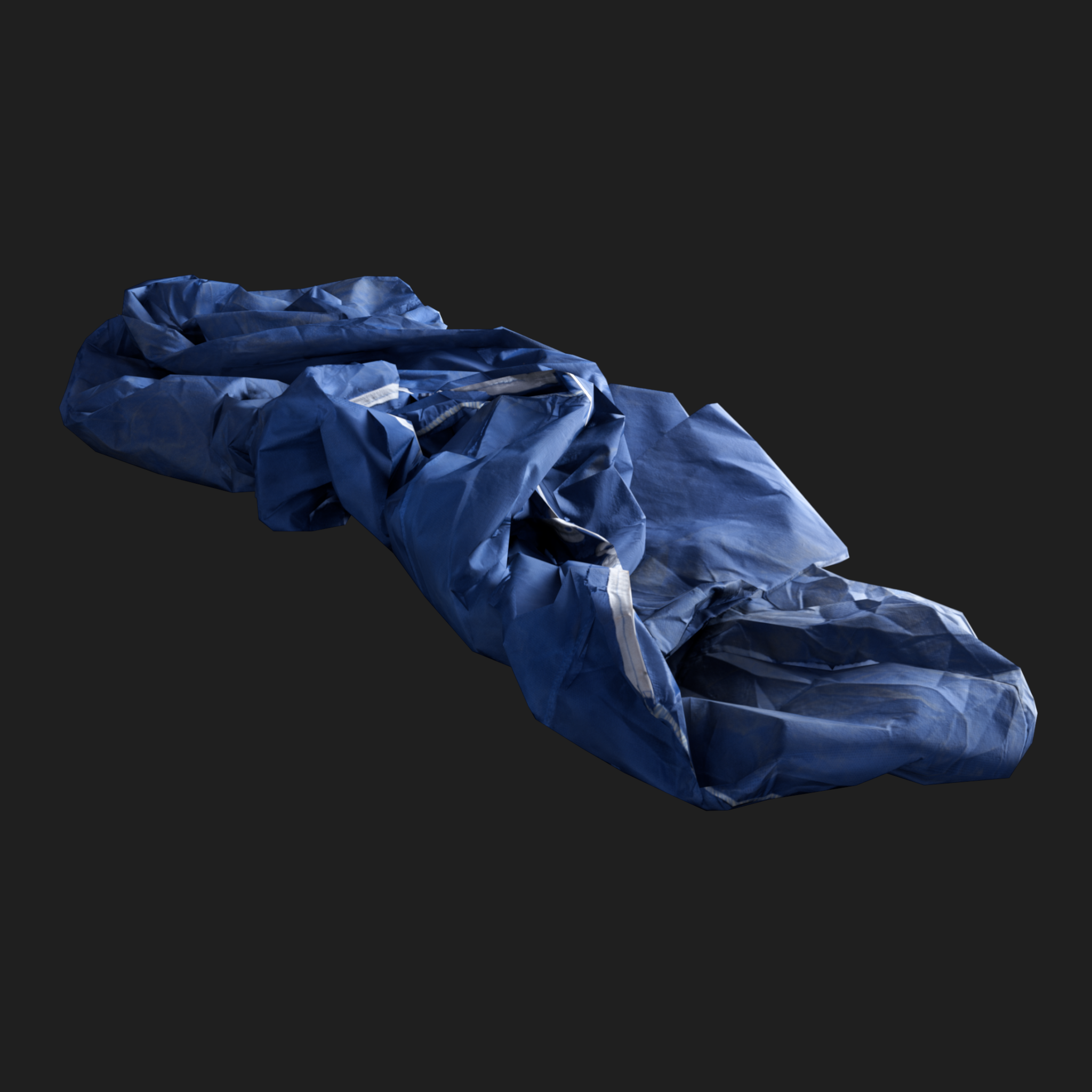 3D Wrinkled Medical Protective Suite