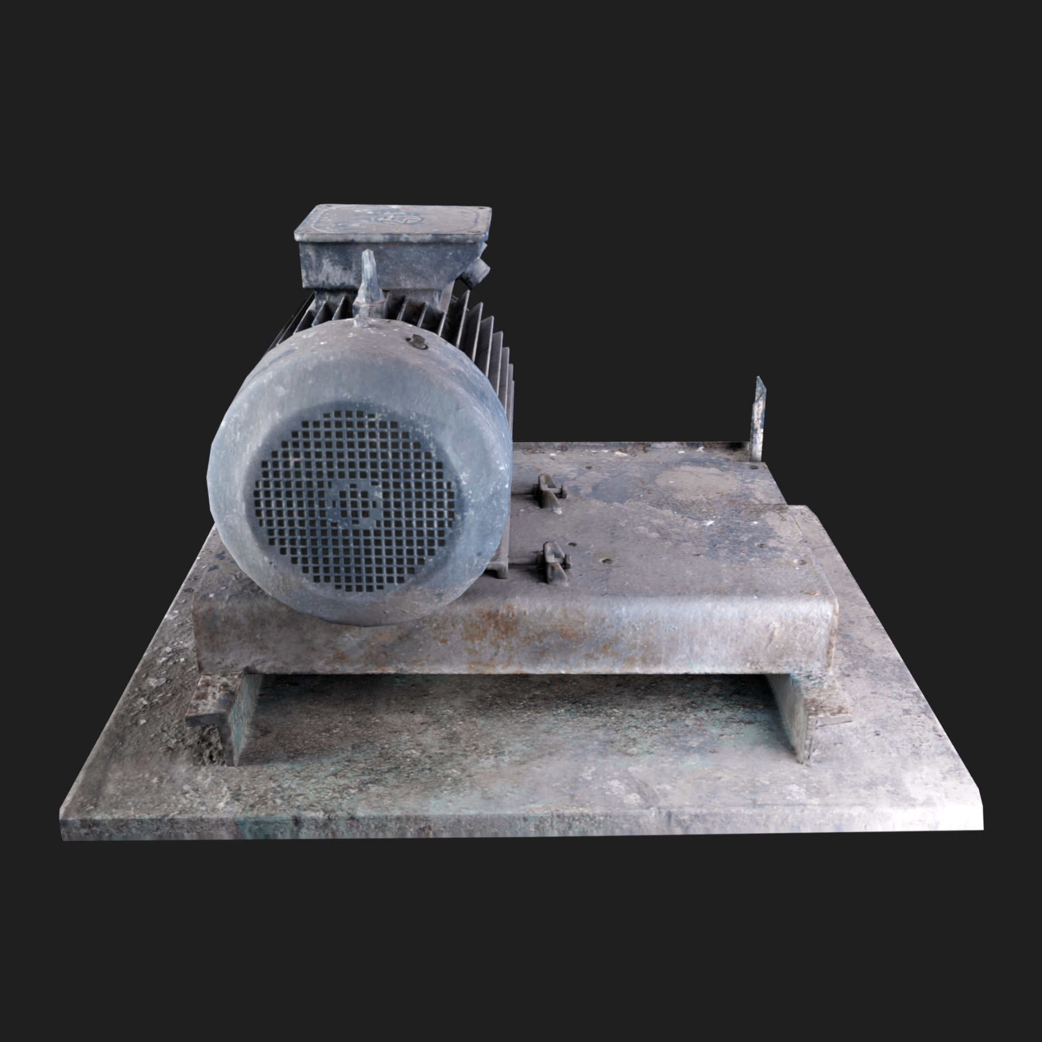 3D Motor Blue Dirty