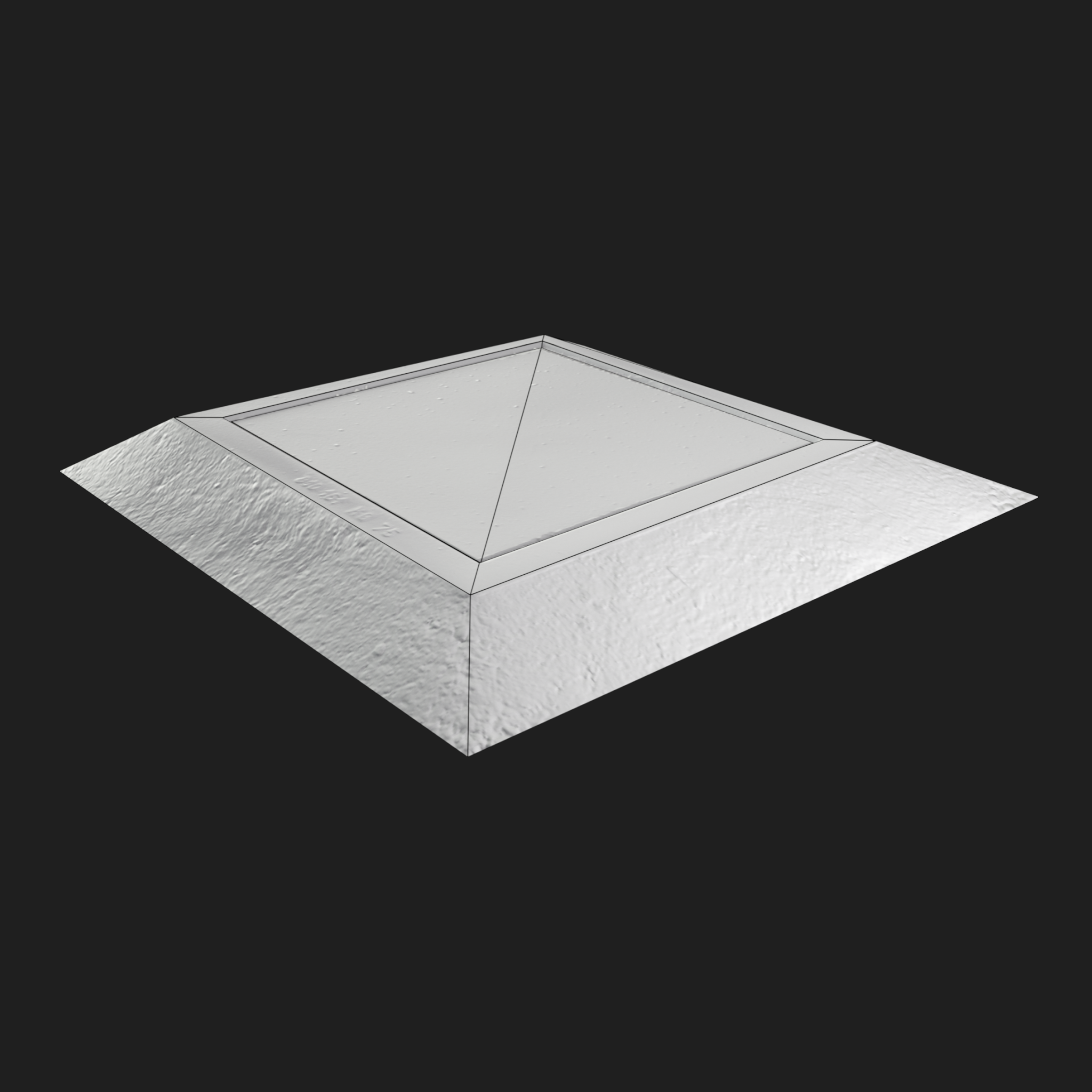 3D Square Sewer Cover