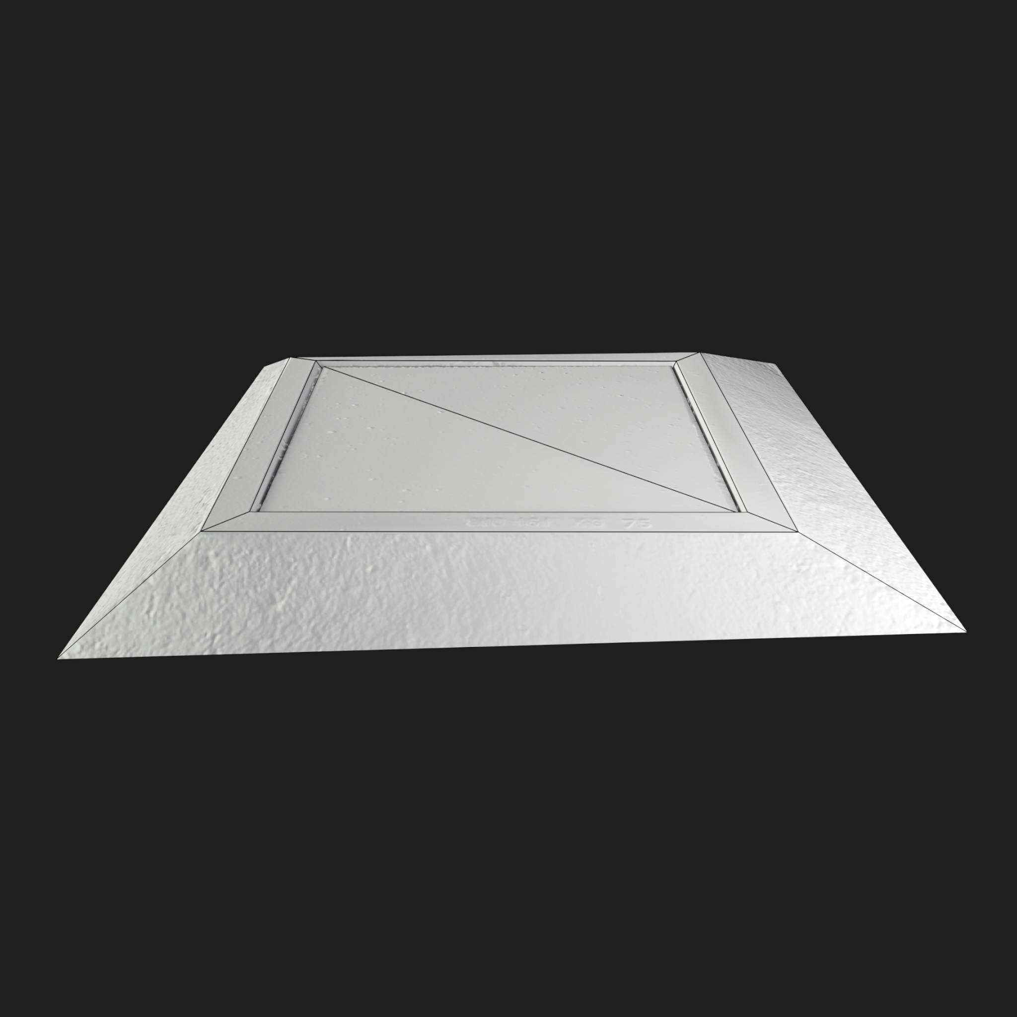3D Square Sewer Cover