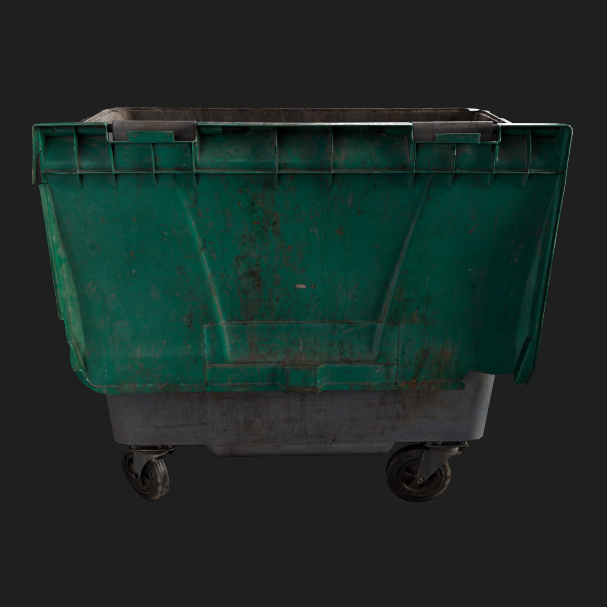 3D Trash Bin