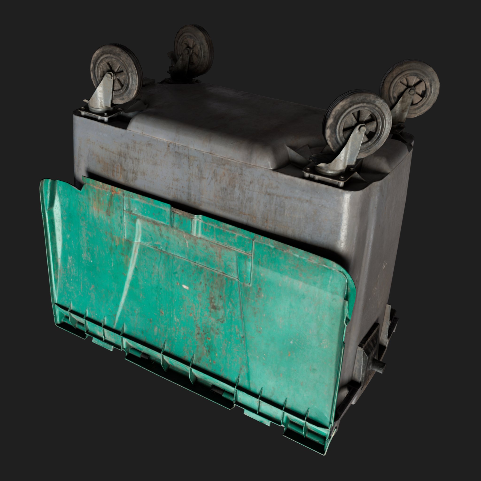 3D Trash Bin