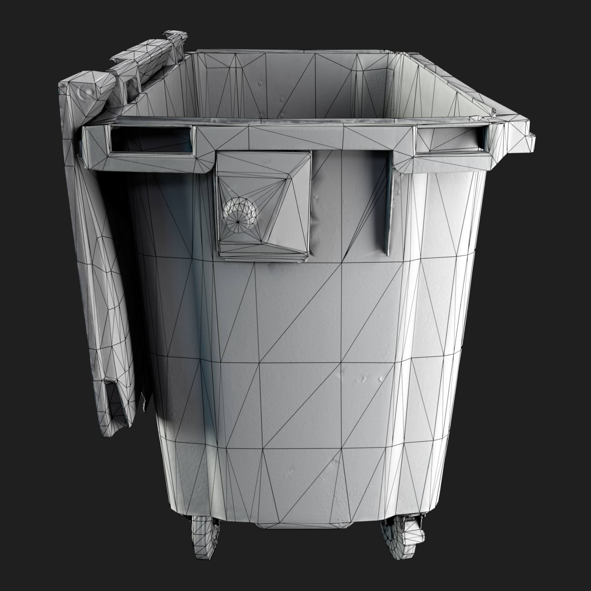 3D Trash Bin
