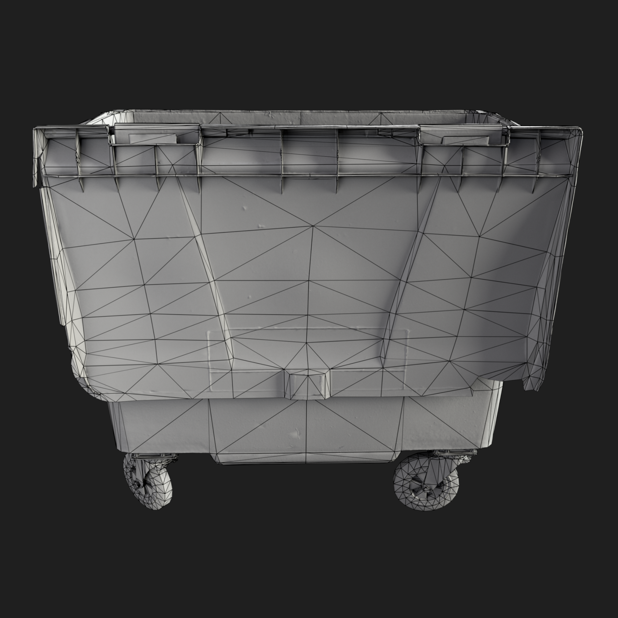 3D Trash Bin