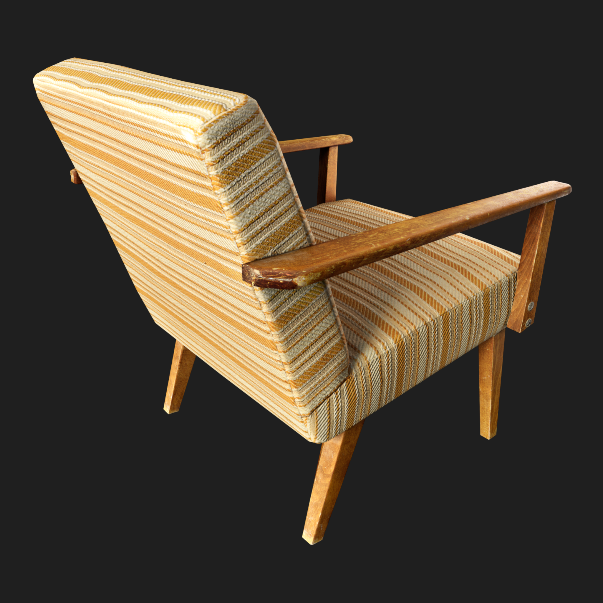 3D Furniture: Fabric Chair