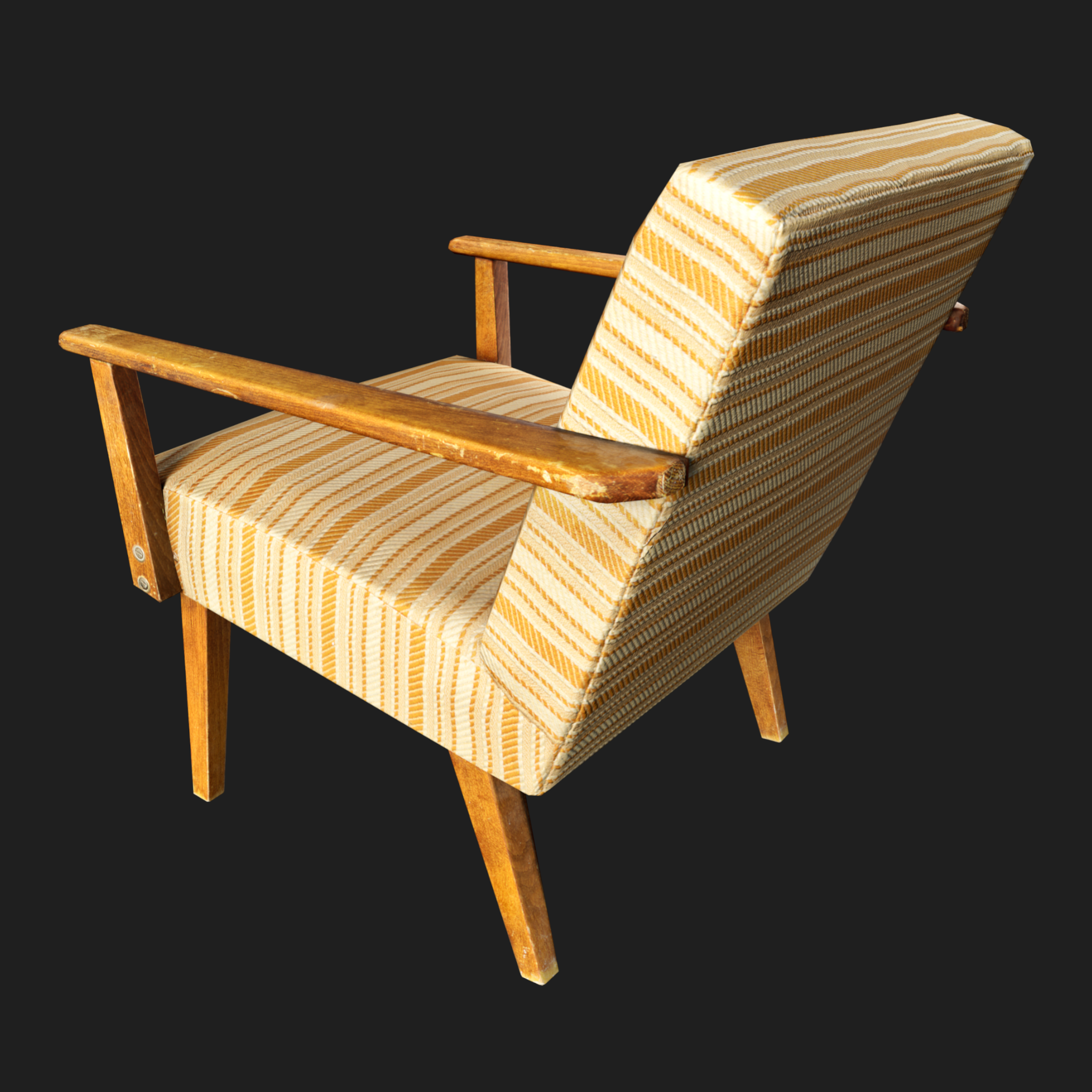 3D Furniture: Fabric Chair