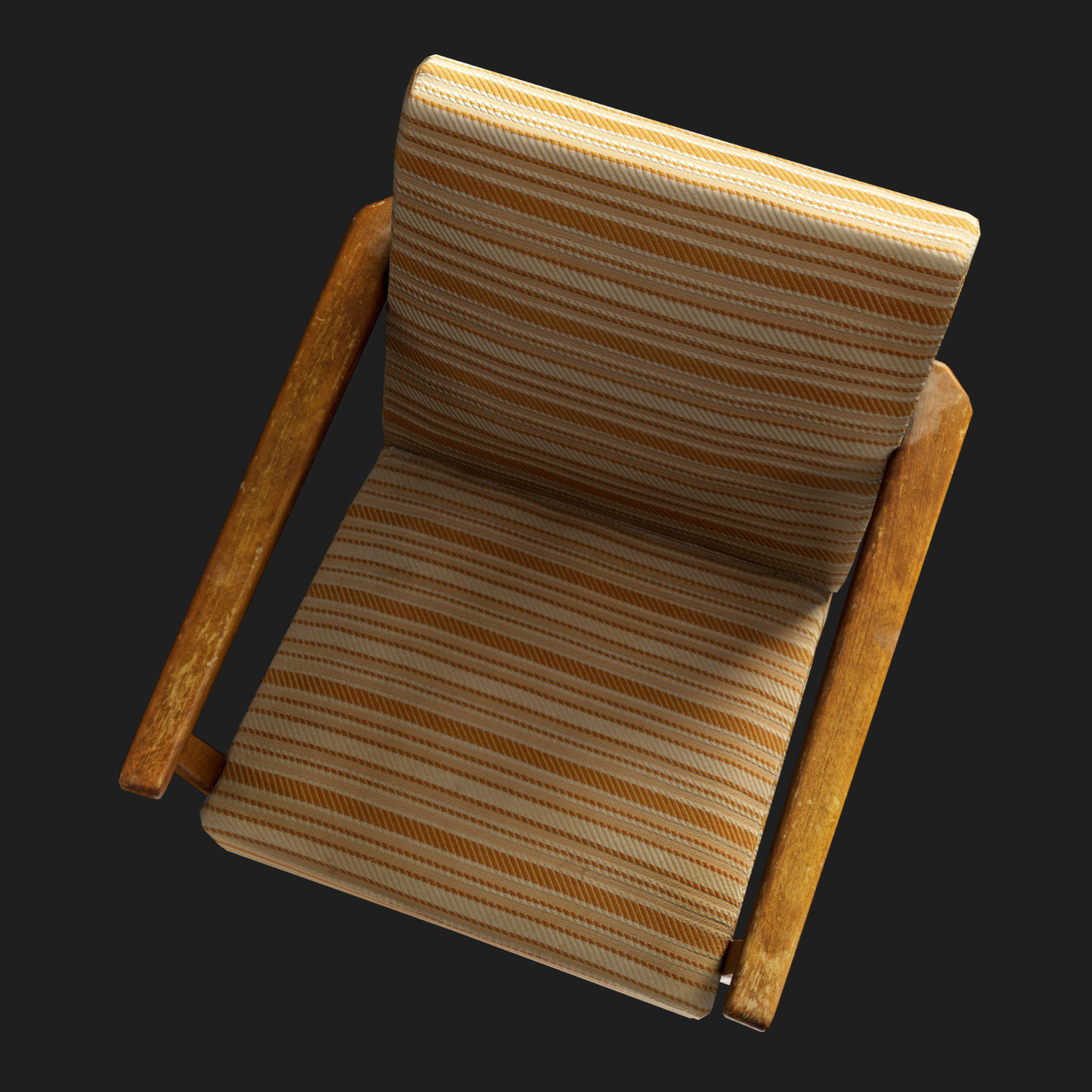 3D Furniture: Fabric Chair