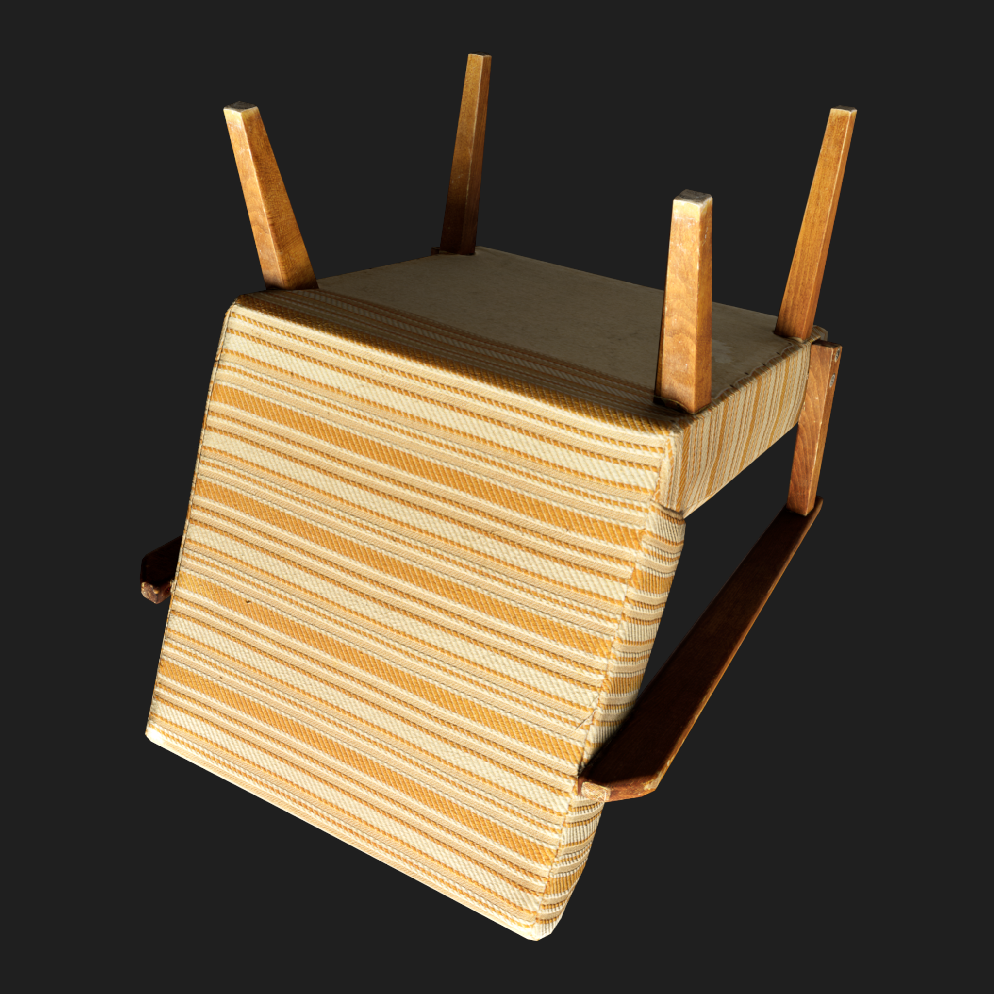 3D Furniture: Fabric Chair