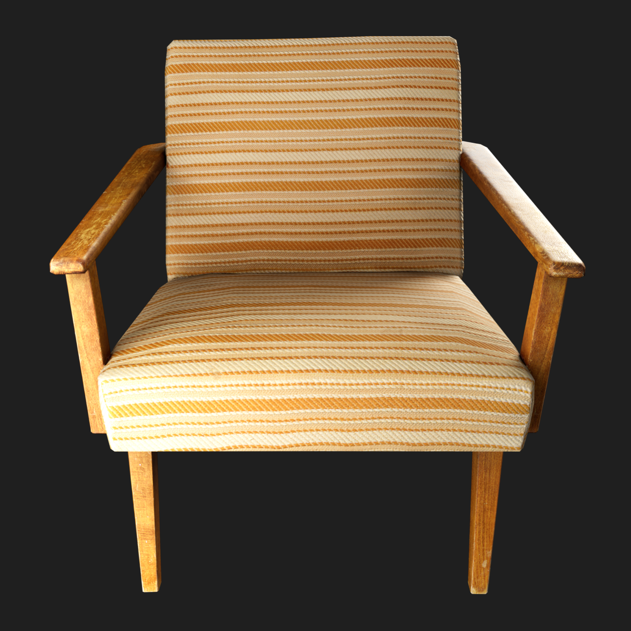 3D Furniture: Fabric Chair