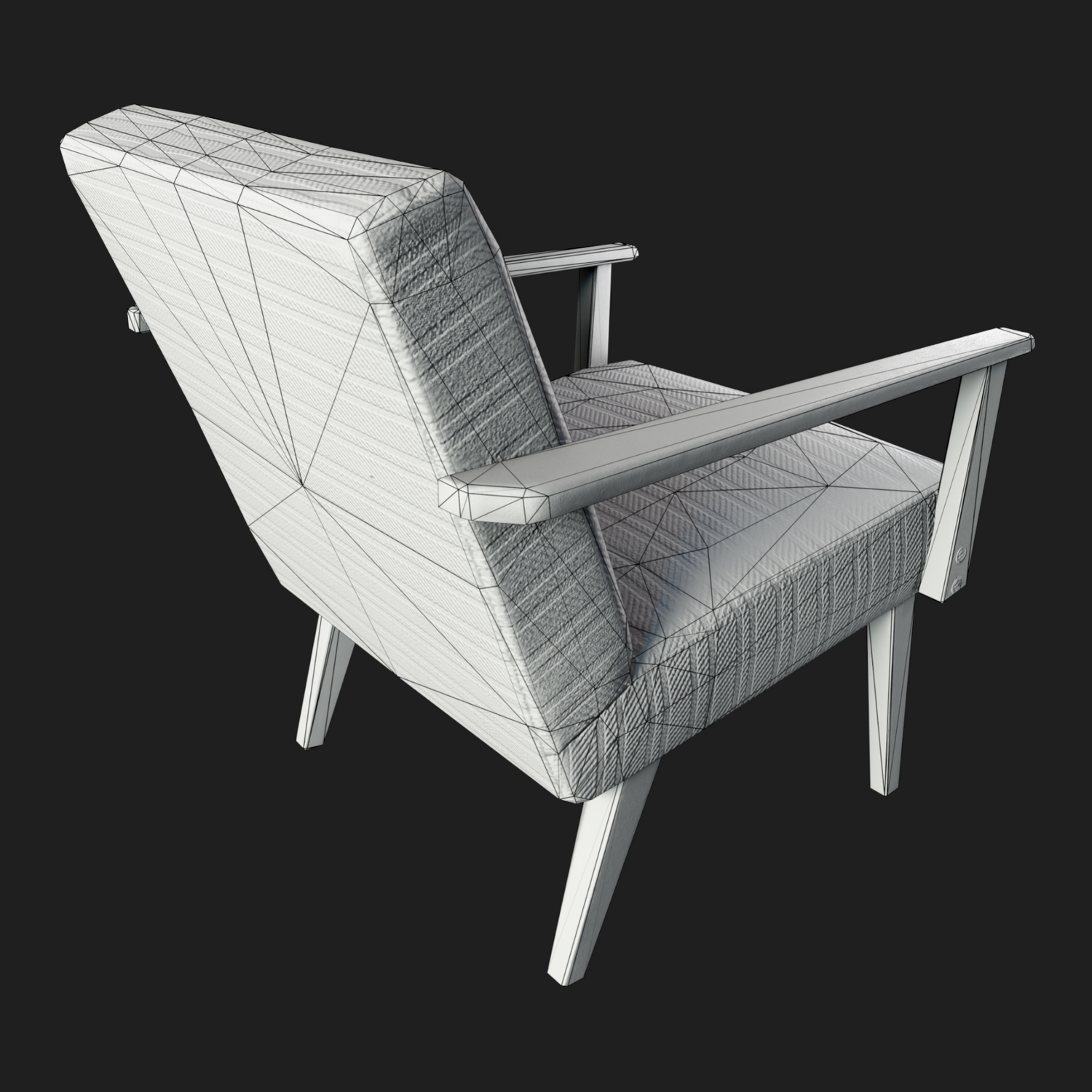 3D Fabric Armchair