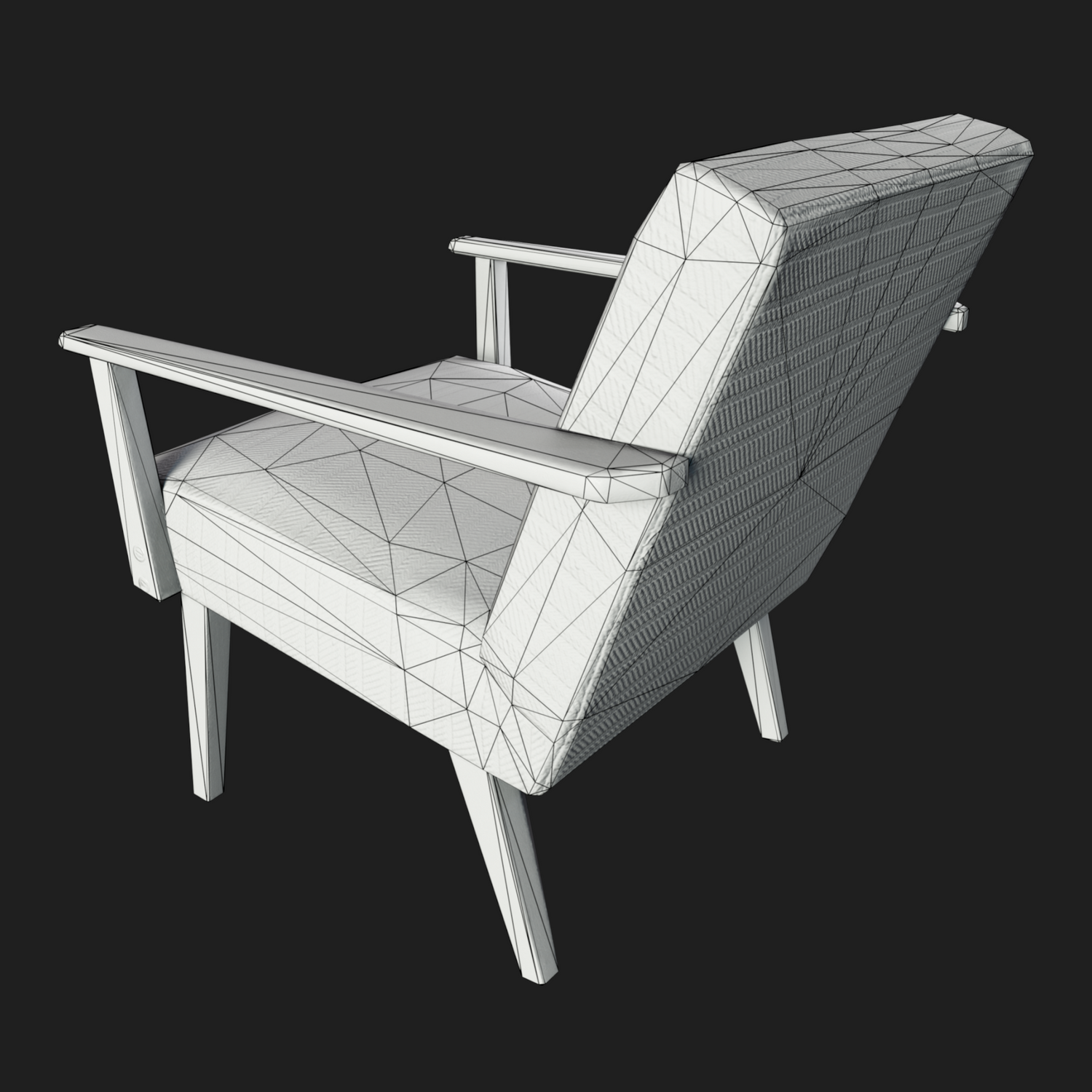 3D Fabric Armchair