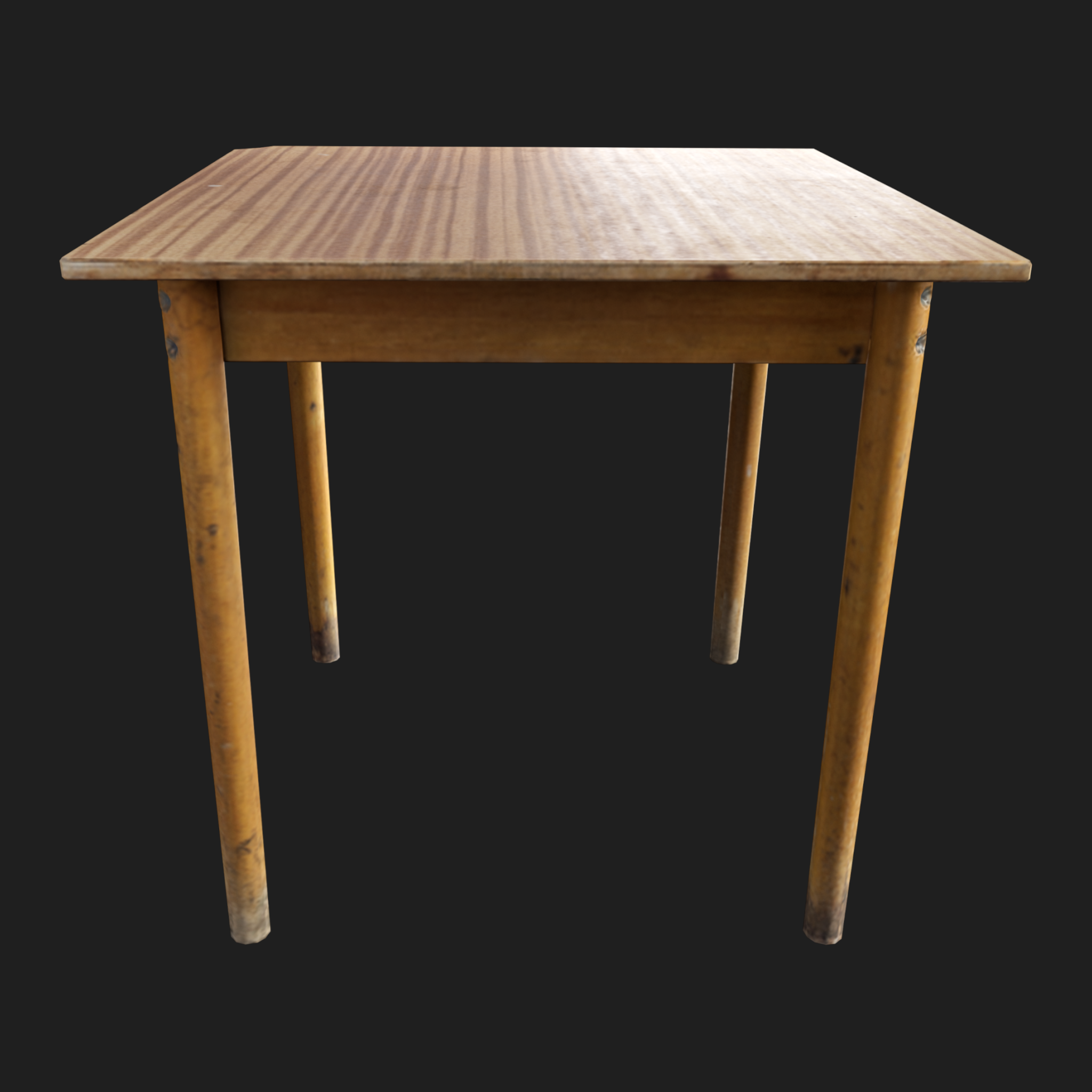 3D Furniture: Wooden Table
