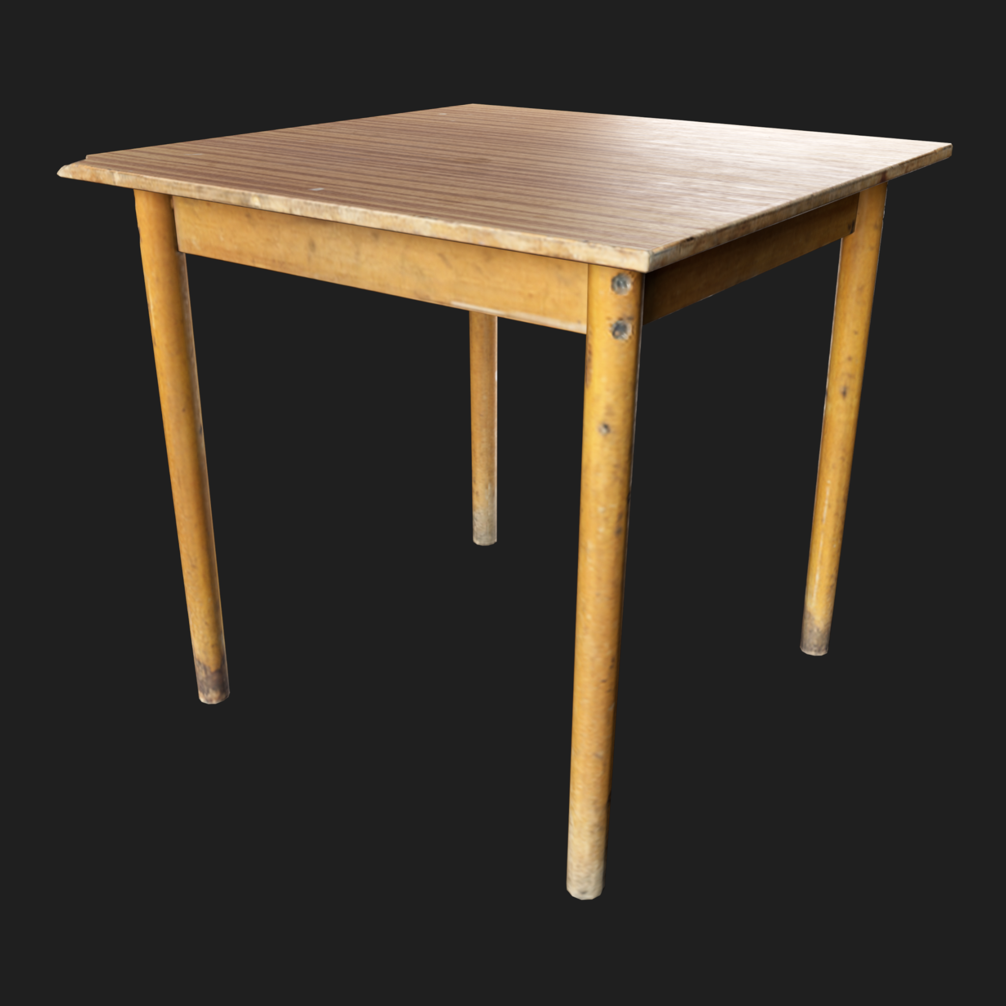 3D Furniture: Wooden Table