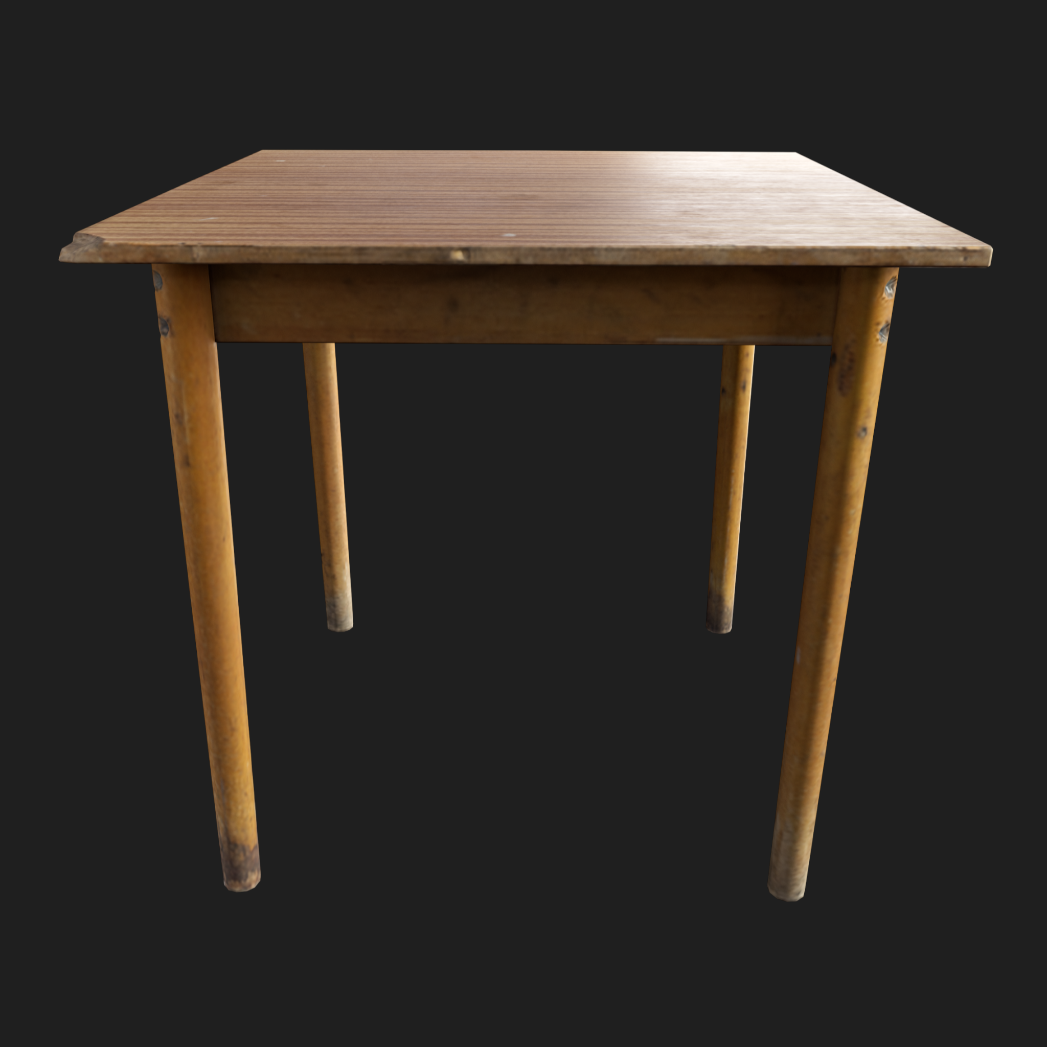 3D Furniture: Wooden Table