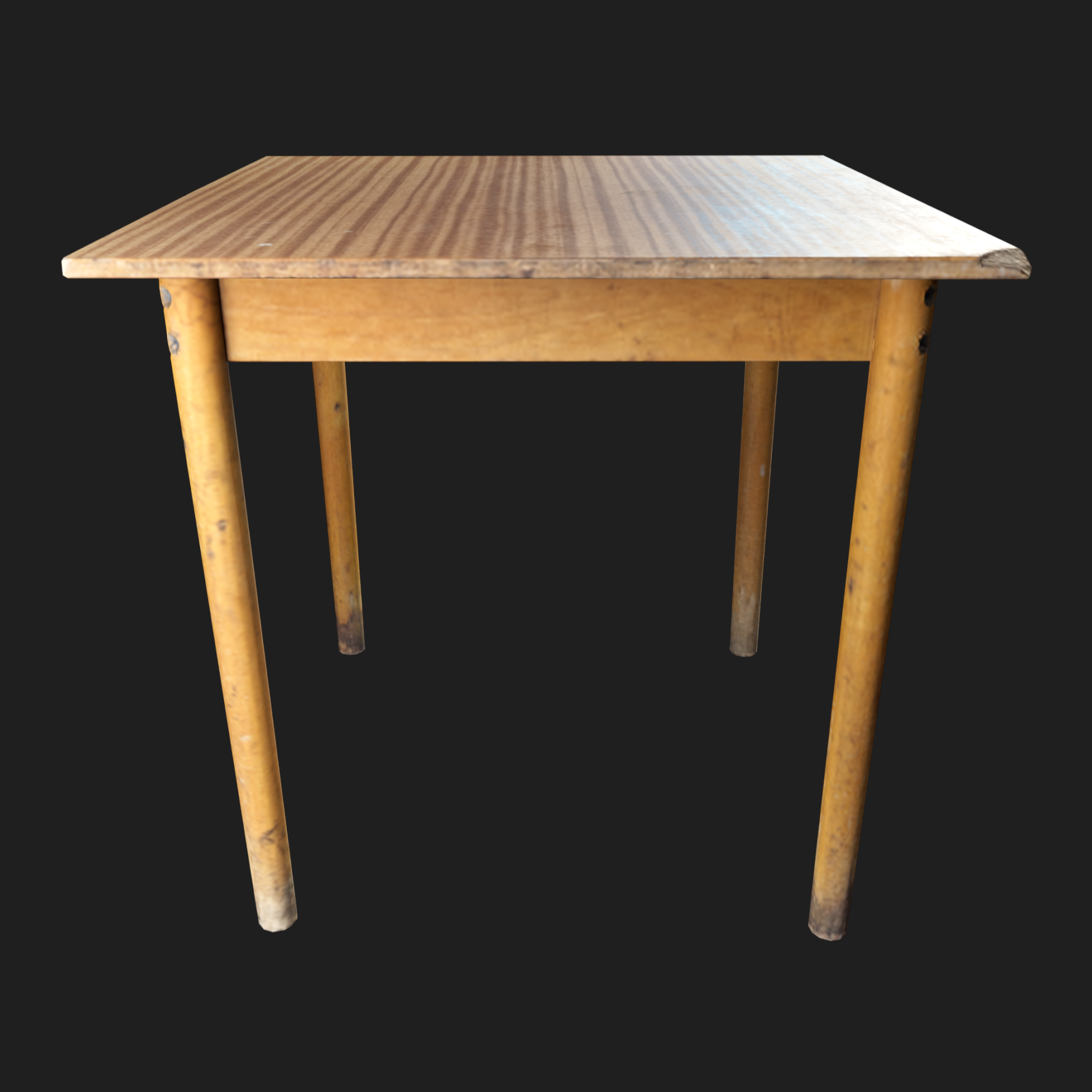 3D Furniture: Wooden Table