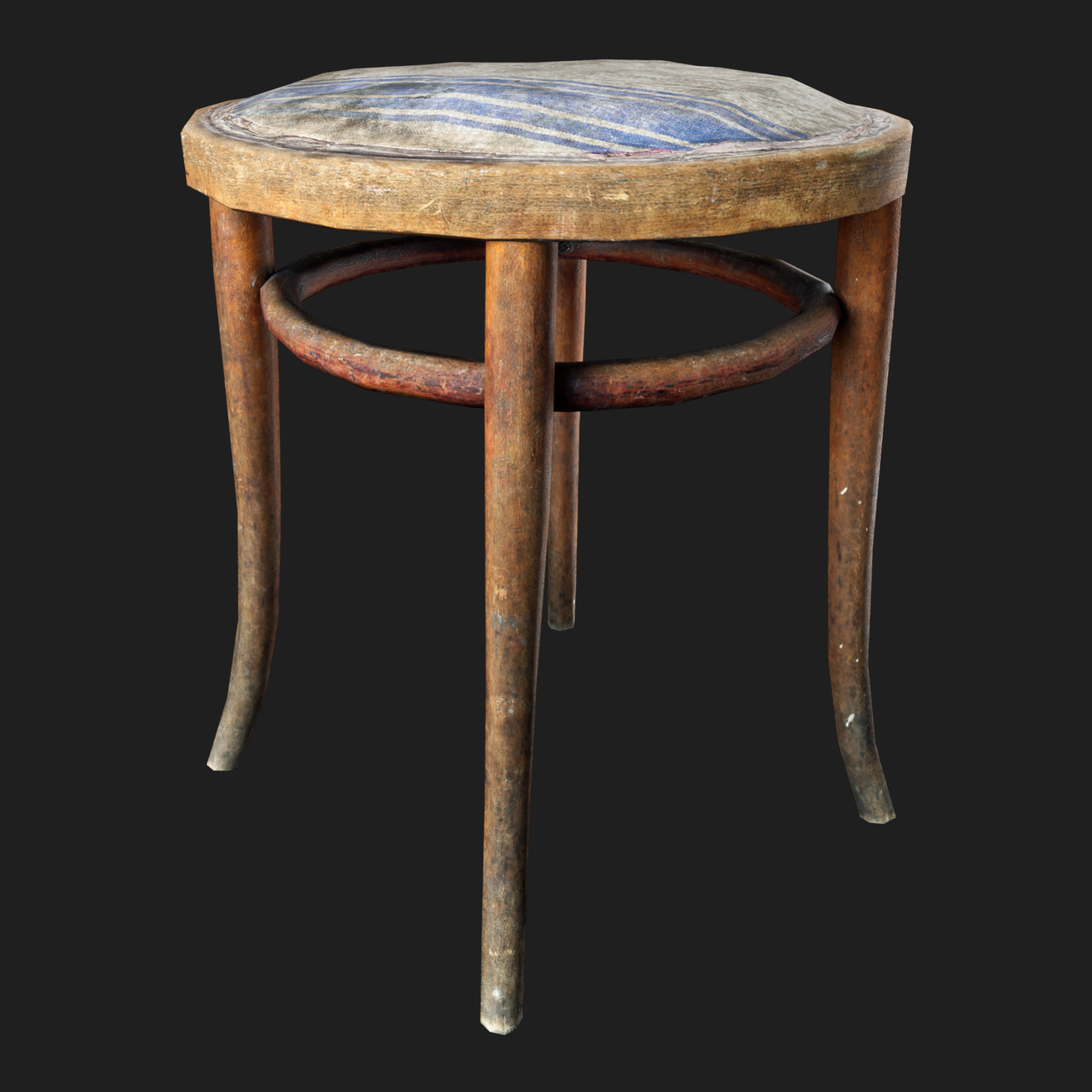3D Furniture: Stool Thonet