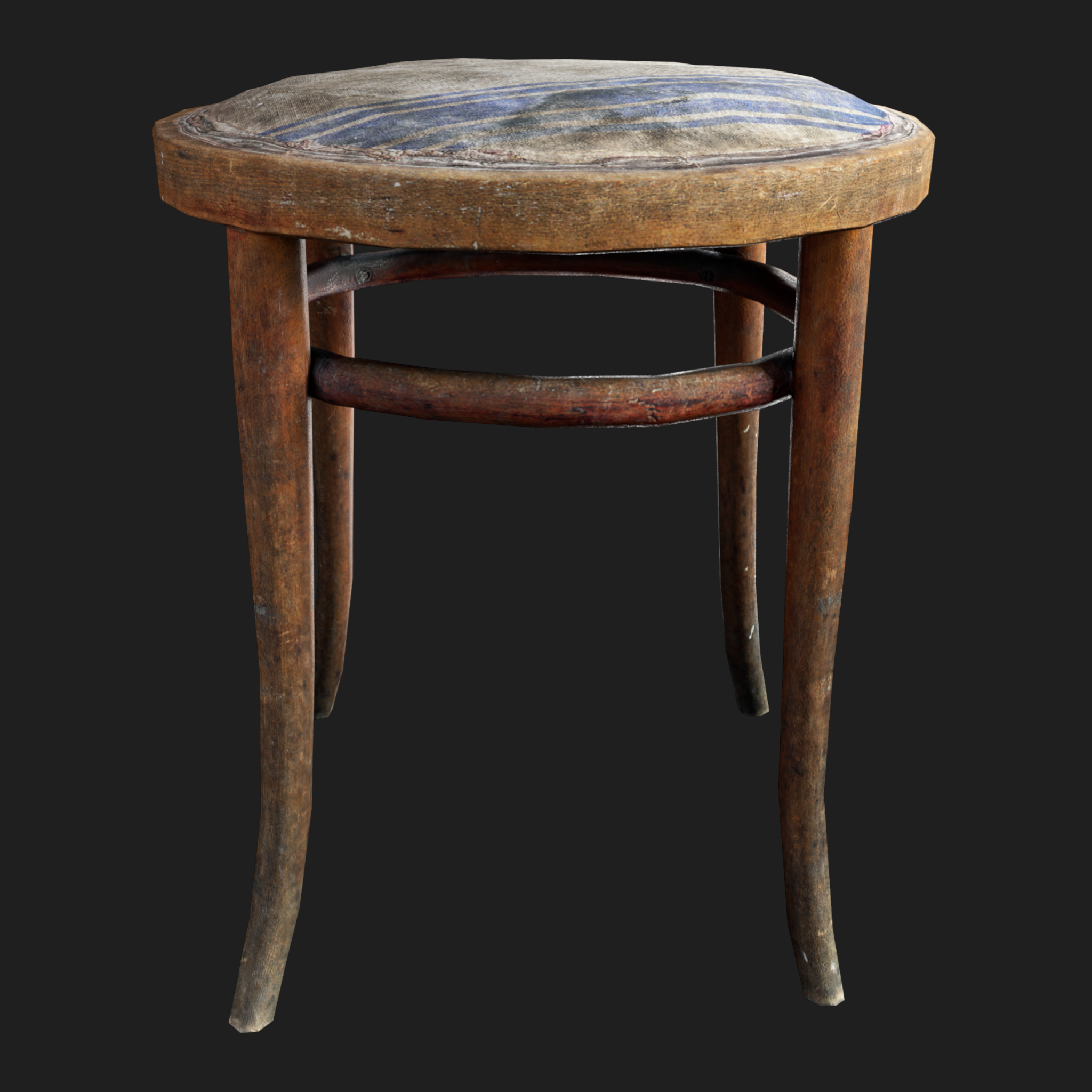 3D Furniture: Stool Thonet