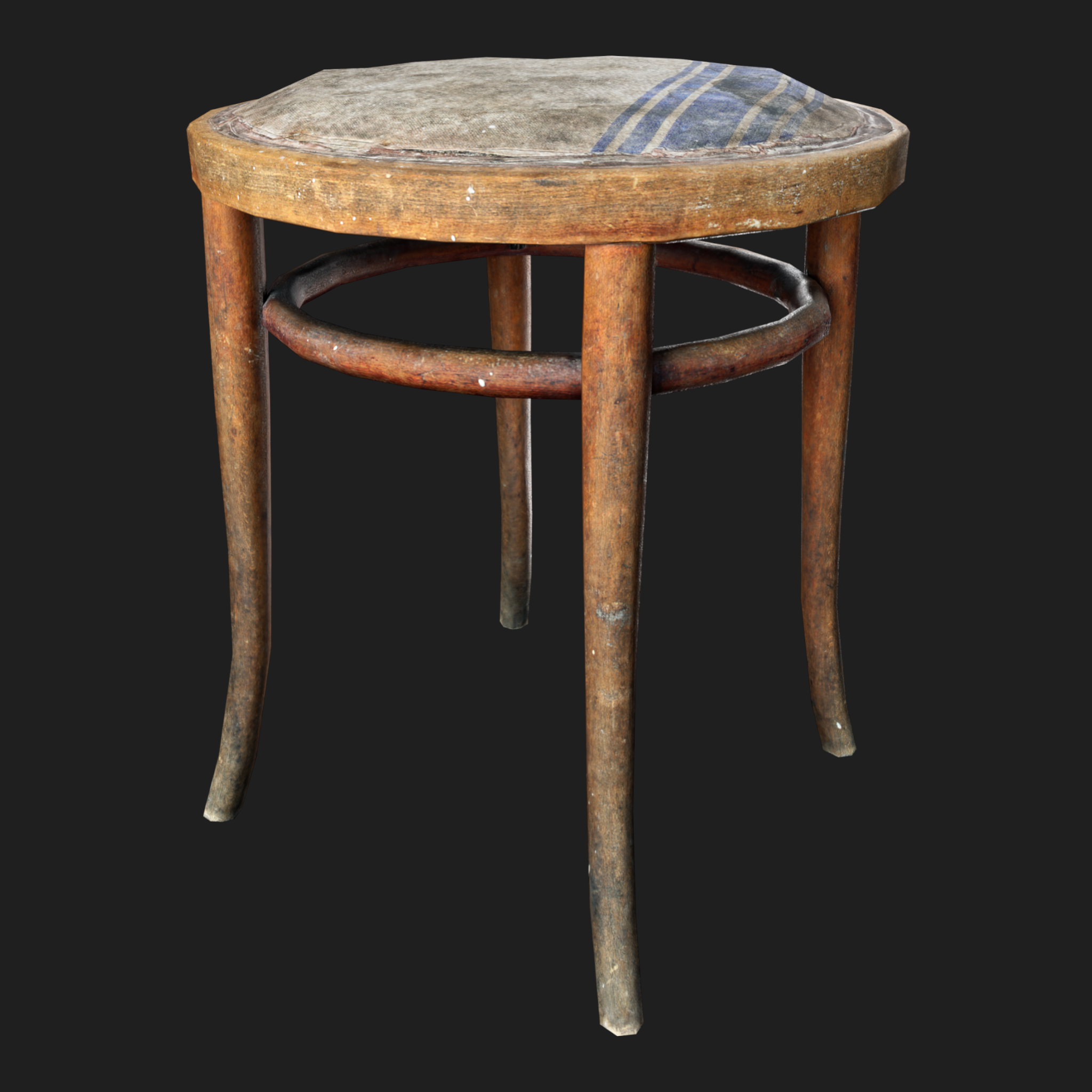3D Furniture: Stool Thonet