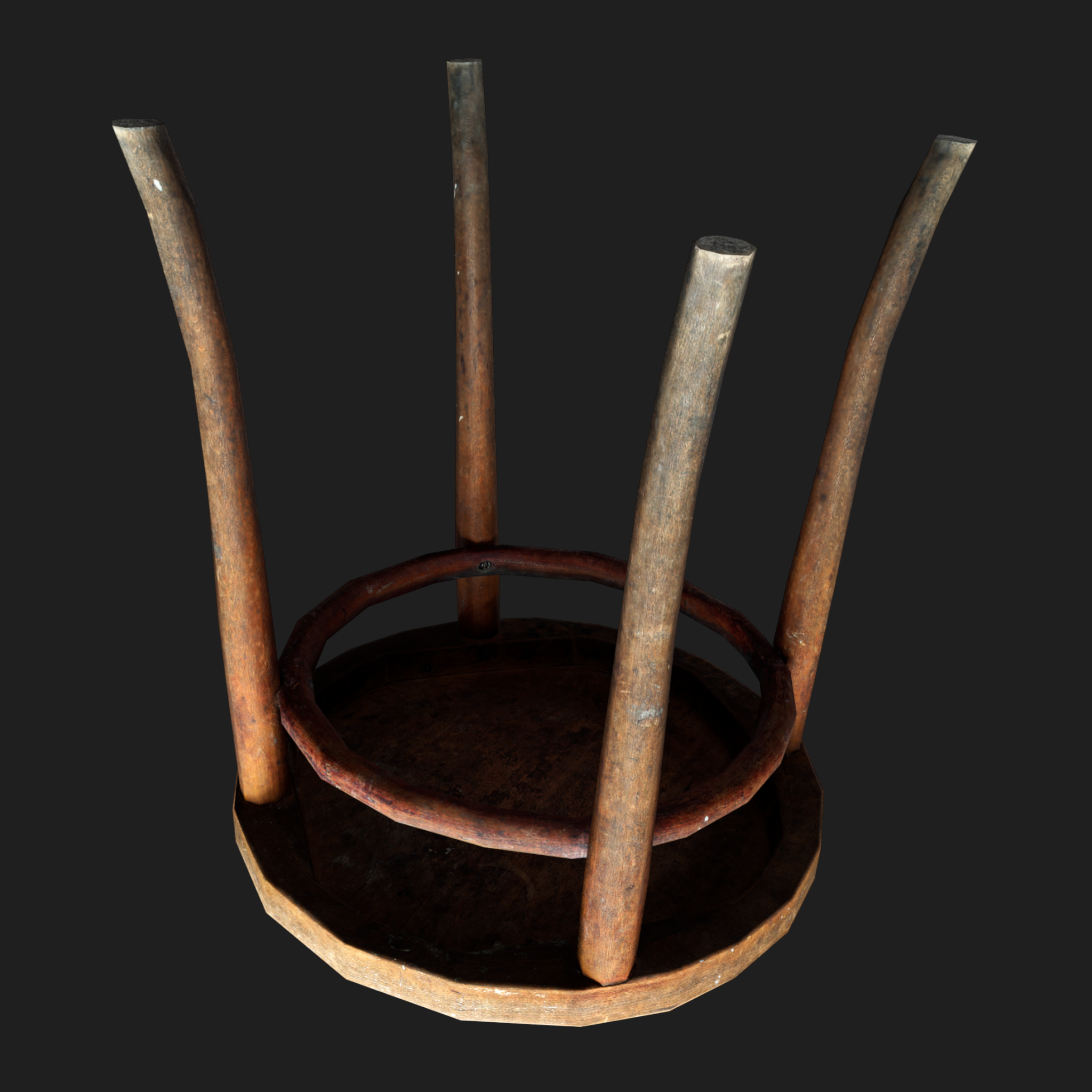 3D Furniture: Stool Thonet