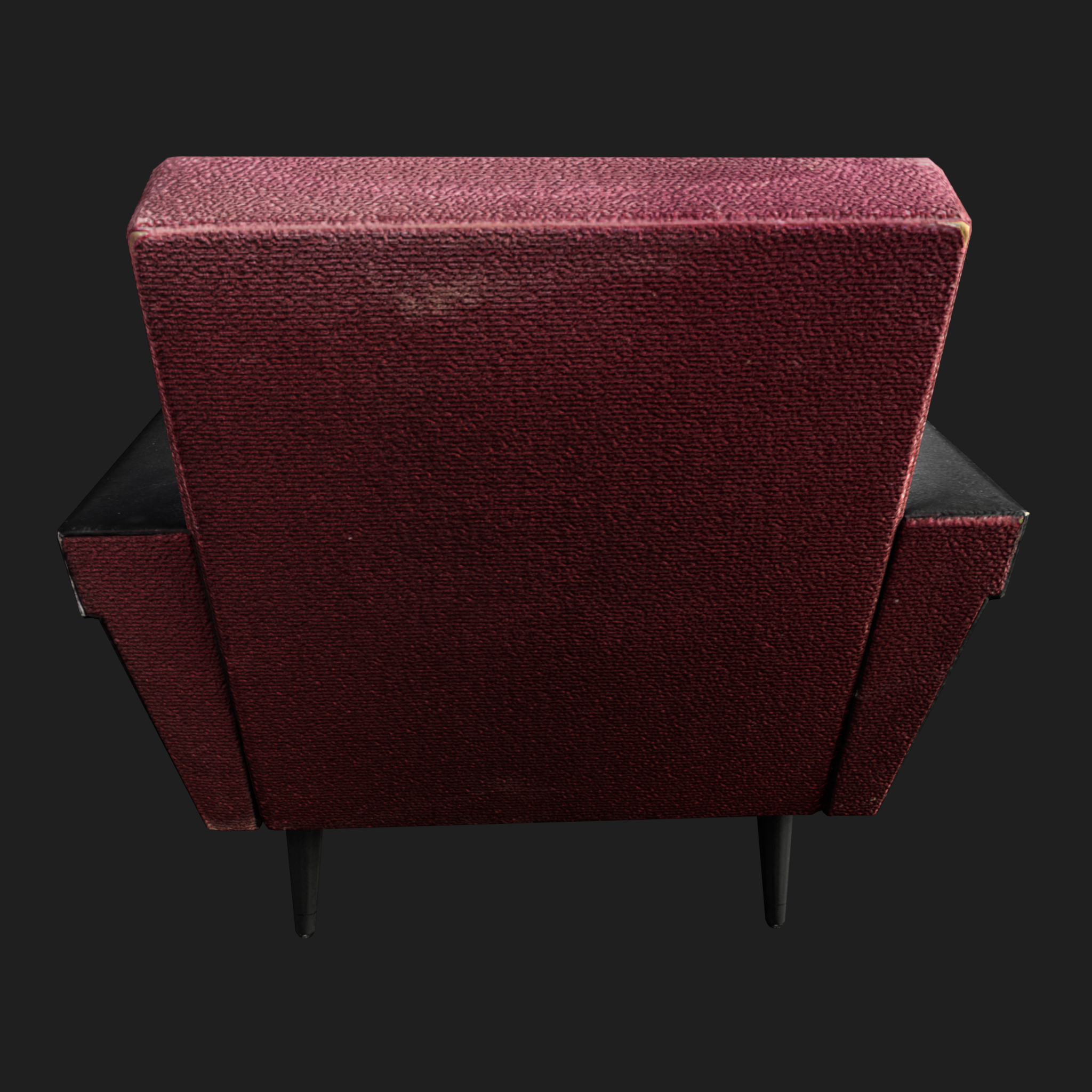 3D Furniture: Sofa Single Red